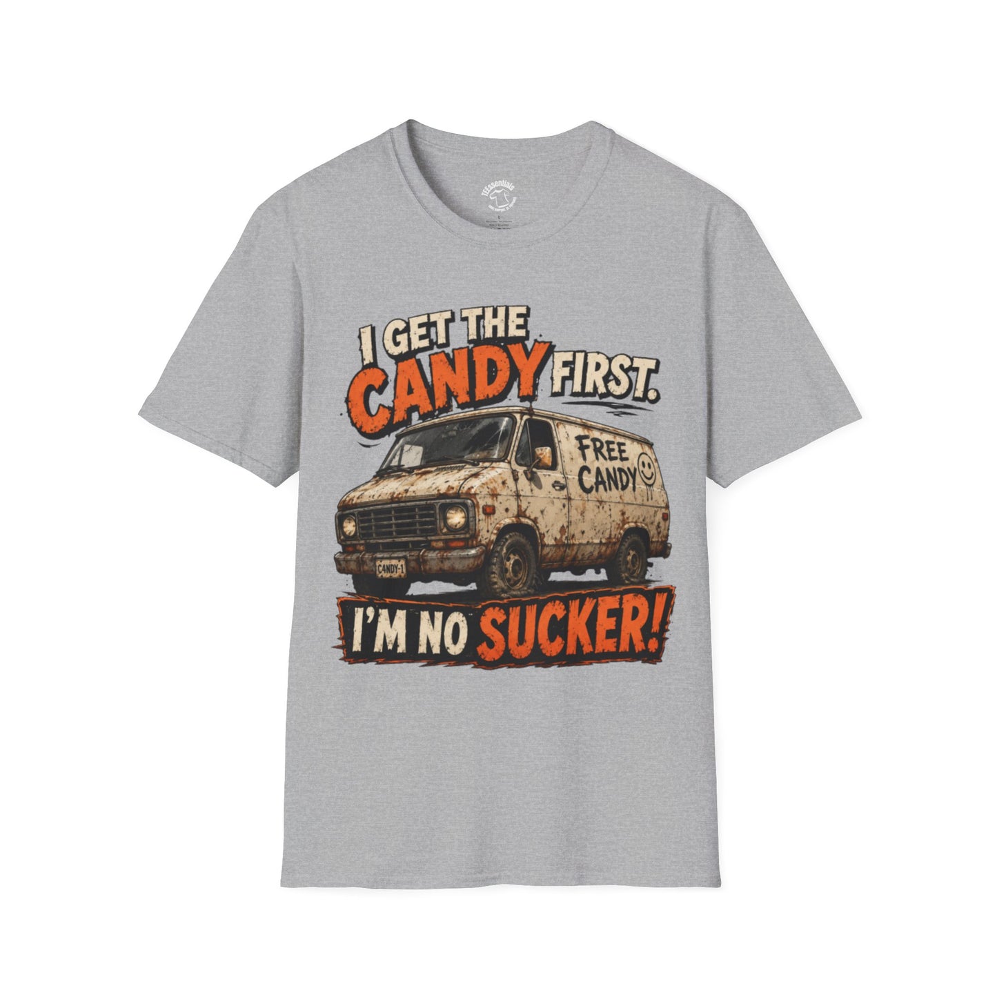 Candy T-Shirt — "I Get the Candy First, I’m No Sucker" Vintage Van Tee