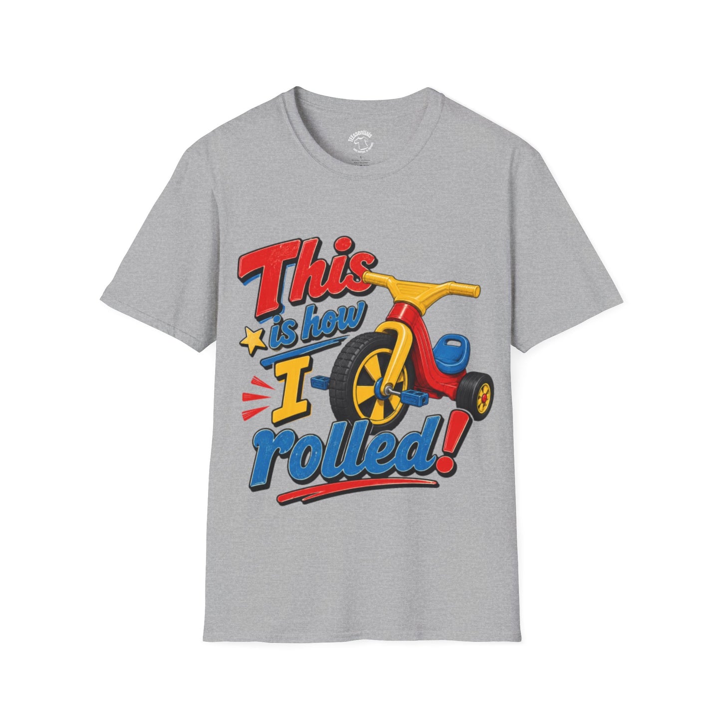 This Is How I Rolled T-Shirt – Retro Big Wheel Graphic Tee