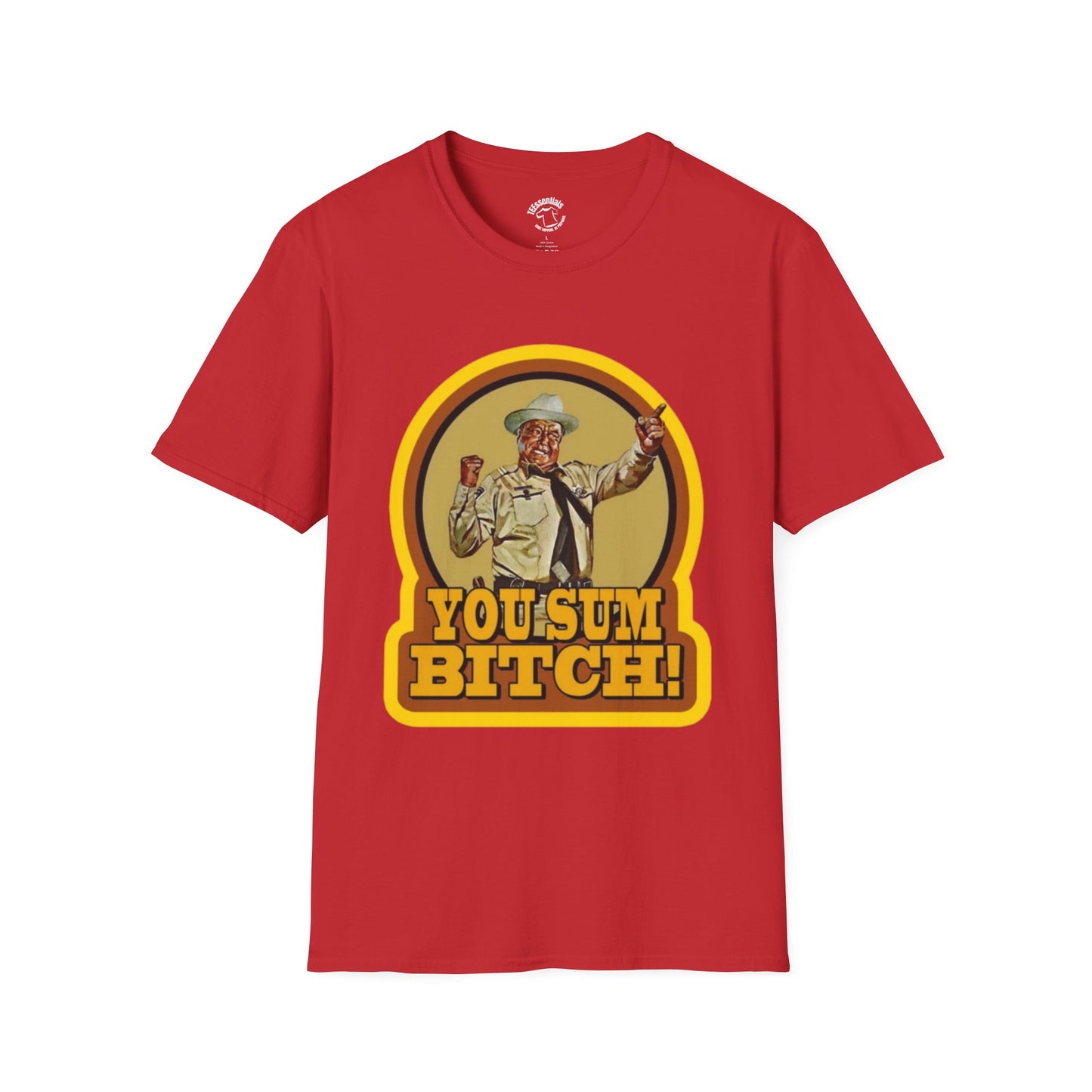 T-Shirt — Retro Smokey and the Bandit 'You Sum Bitch!' Graphic Tee