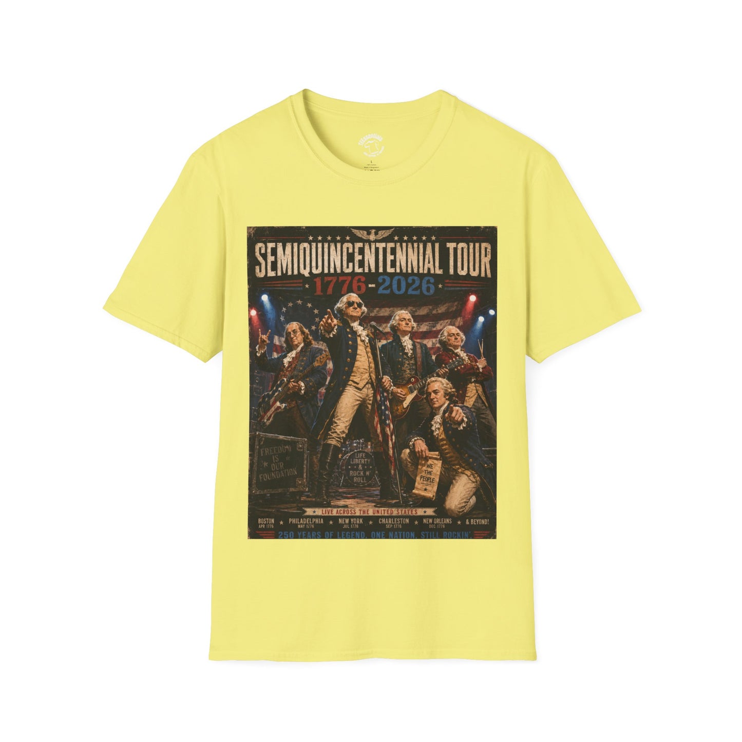 Founding Fathers Semiquincentennial Tour 1776–2026 T‑Shirt