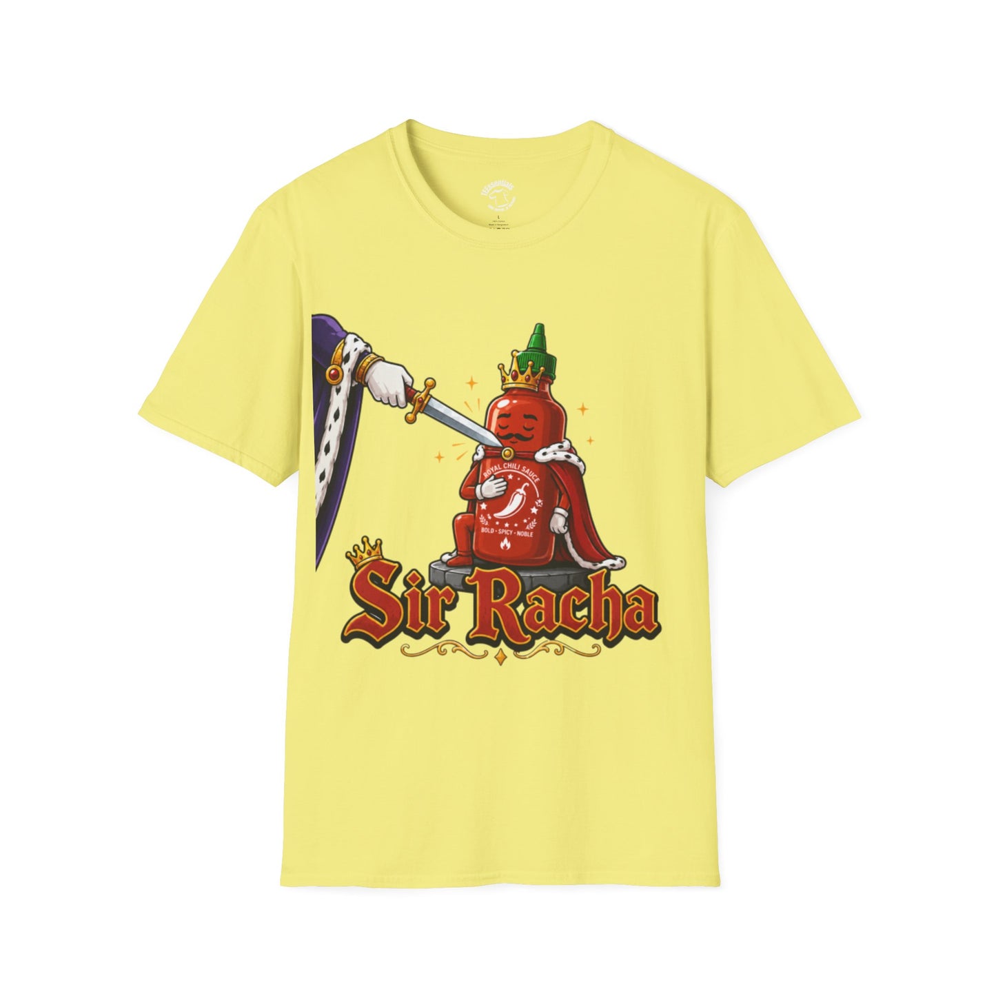 Sir Racha Hot Sauce T-Shirt — Funny Knight Graphic Tee
