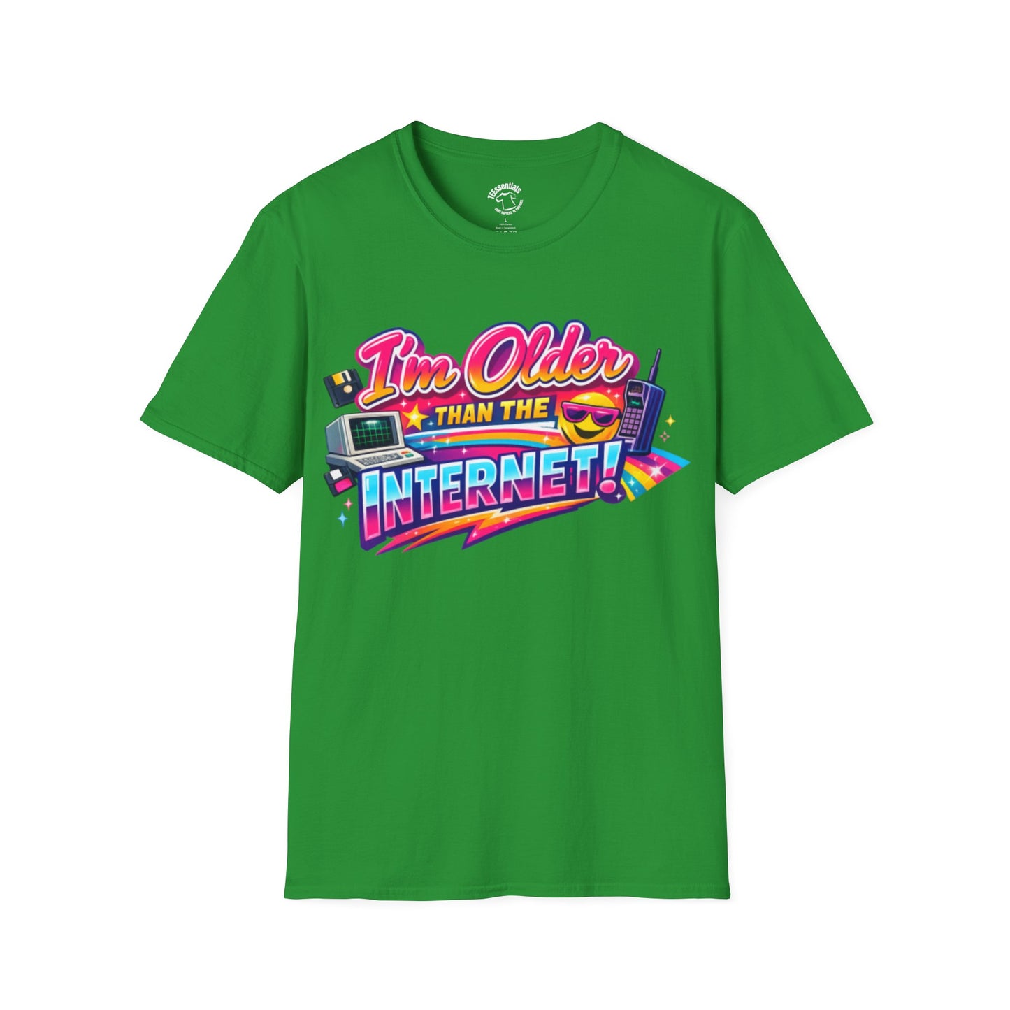 I'm Older Than the Internet T-Shirt – Retro Vintage Humor Tee