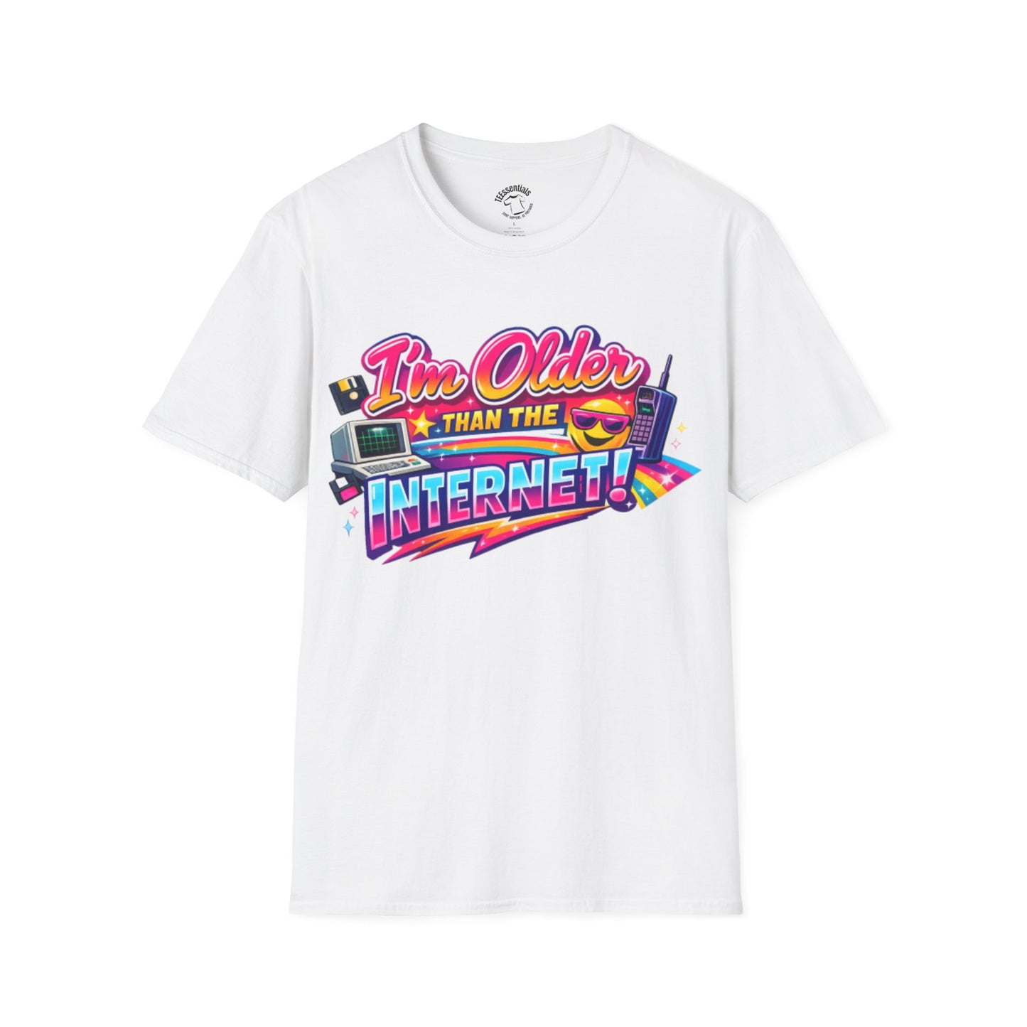 I'm Older Than the Internet T-Shirt – Retro Vintage Humor Tee
