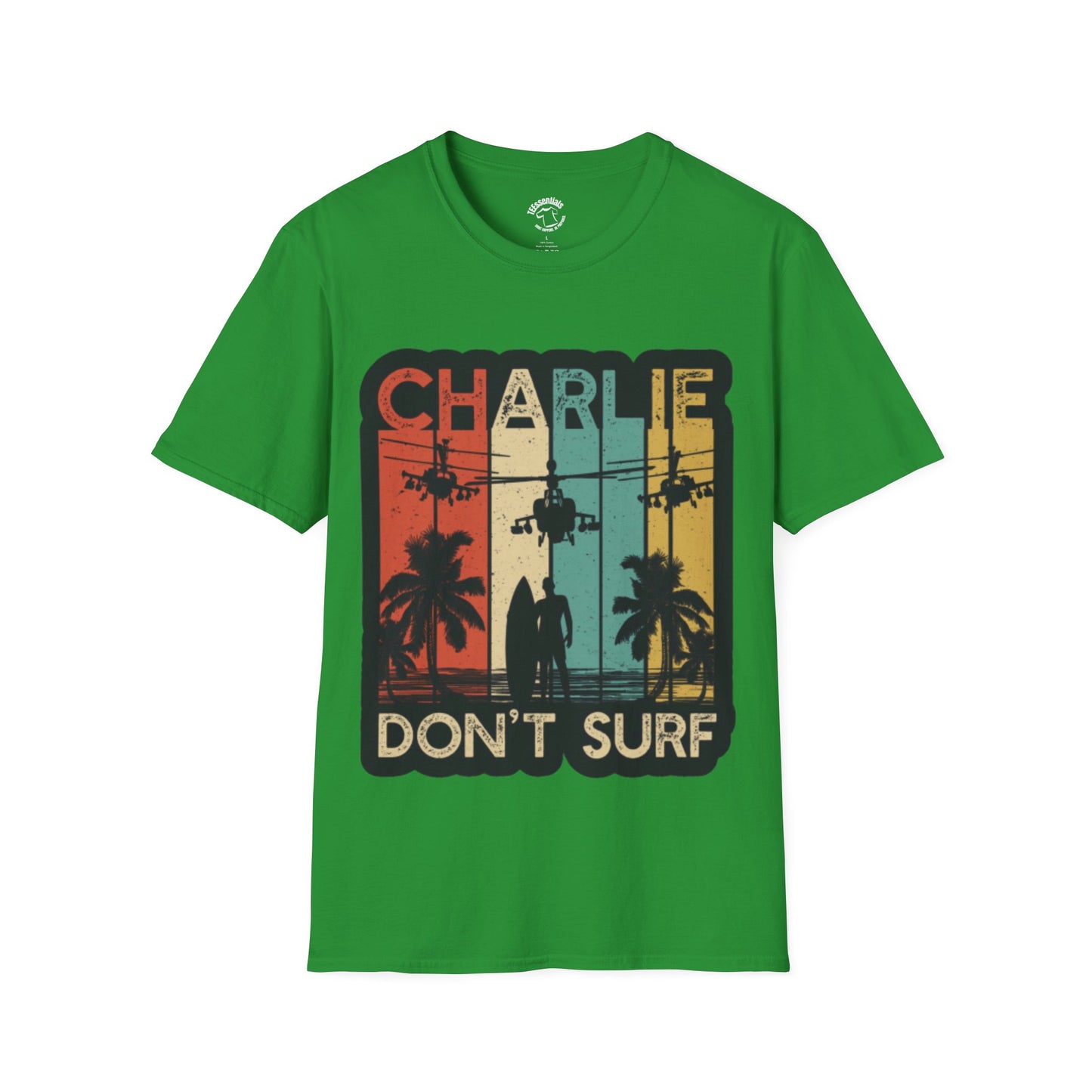 Charlie Don't Surf Retro Surfing T-Shirt