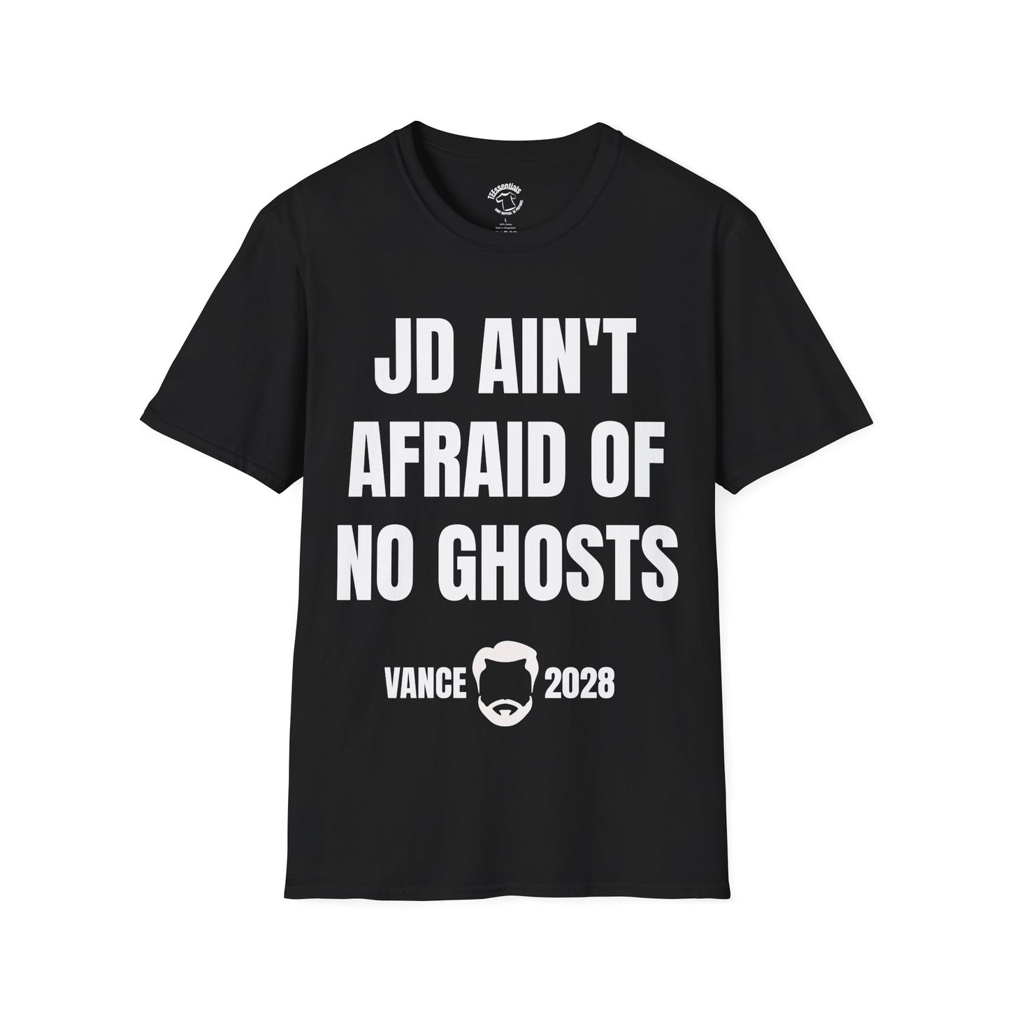 JD Ain't Afraid of No Ghosts T-Shirt — Vance 2028 Campaign Tee