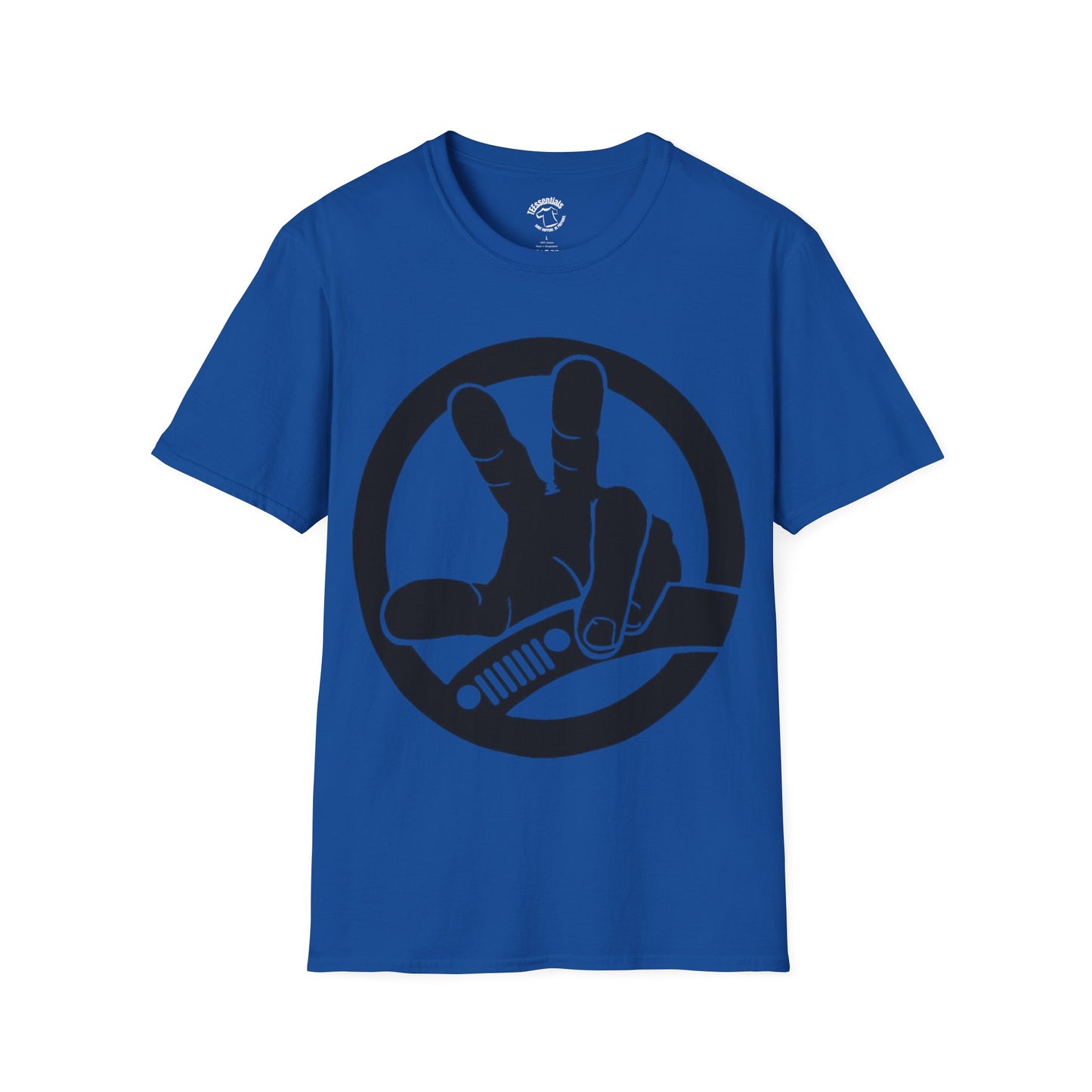 Jeep Wave Graphic T-Shirt — Unisex Softstyle Tee