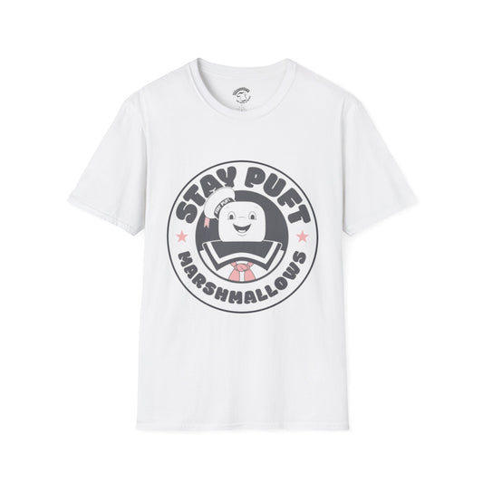 Stay Puft Marshmallows Ghostbusters T-Shirt — Retro Cute Marshmallow Tee