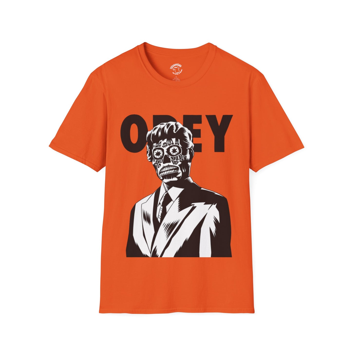 Obey Face Graphic T-Shirt — Retro Sci‑Fi Streetwear