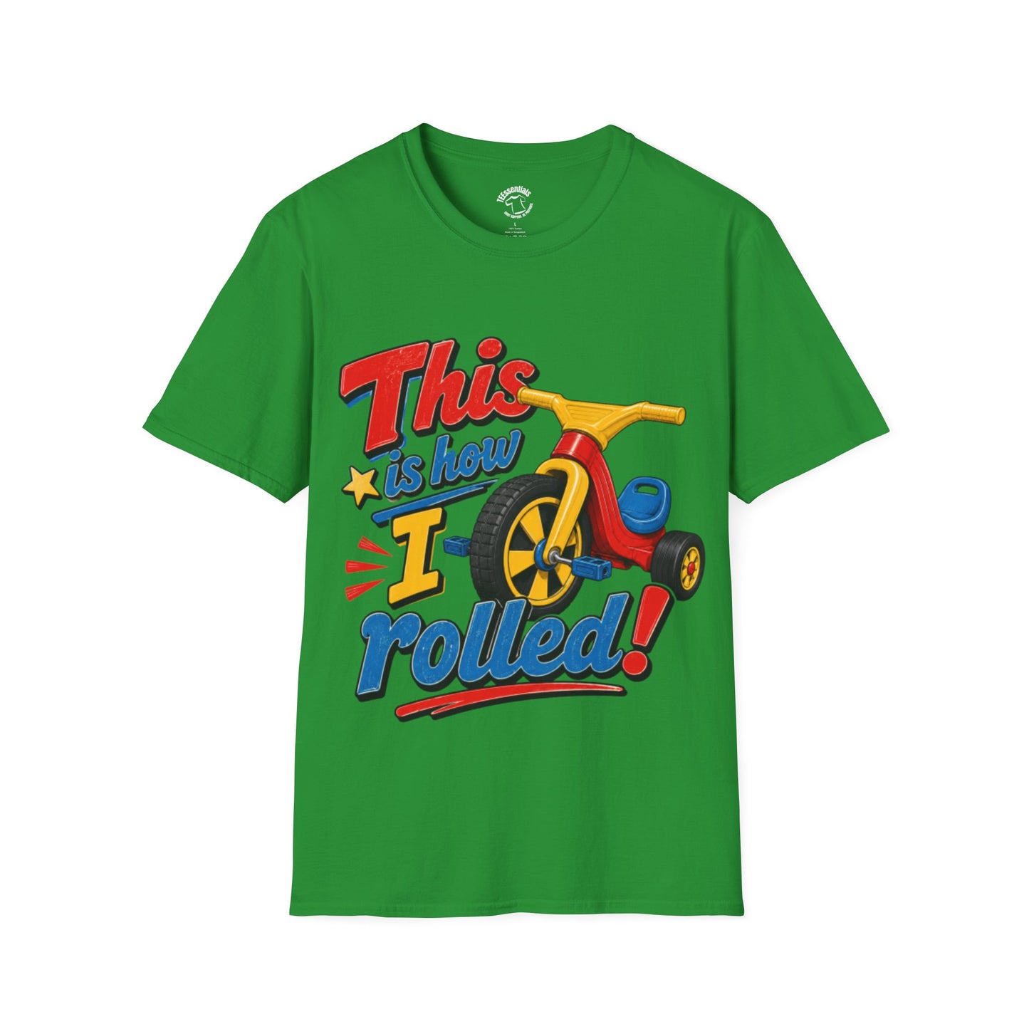 This Is How I Rolled T-Shirt – Retro Big Wheel Graphic Tee