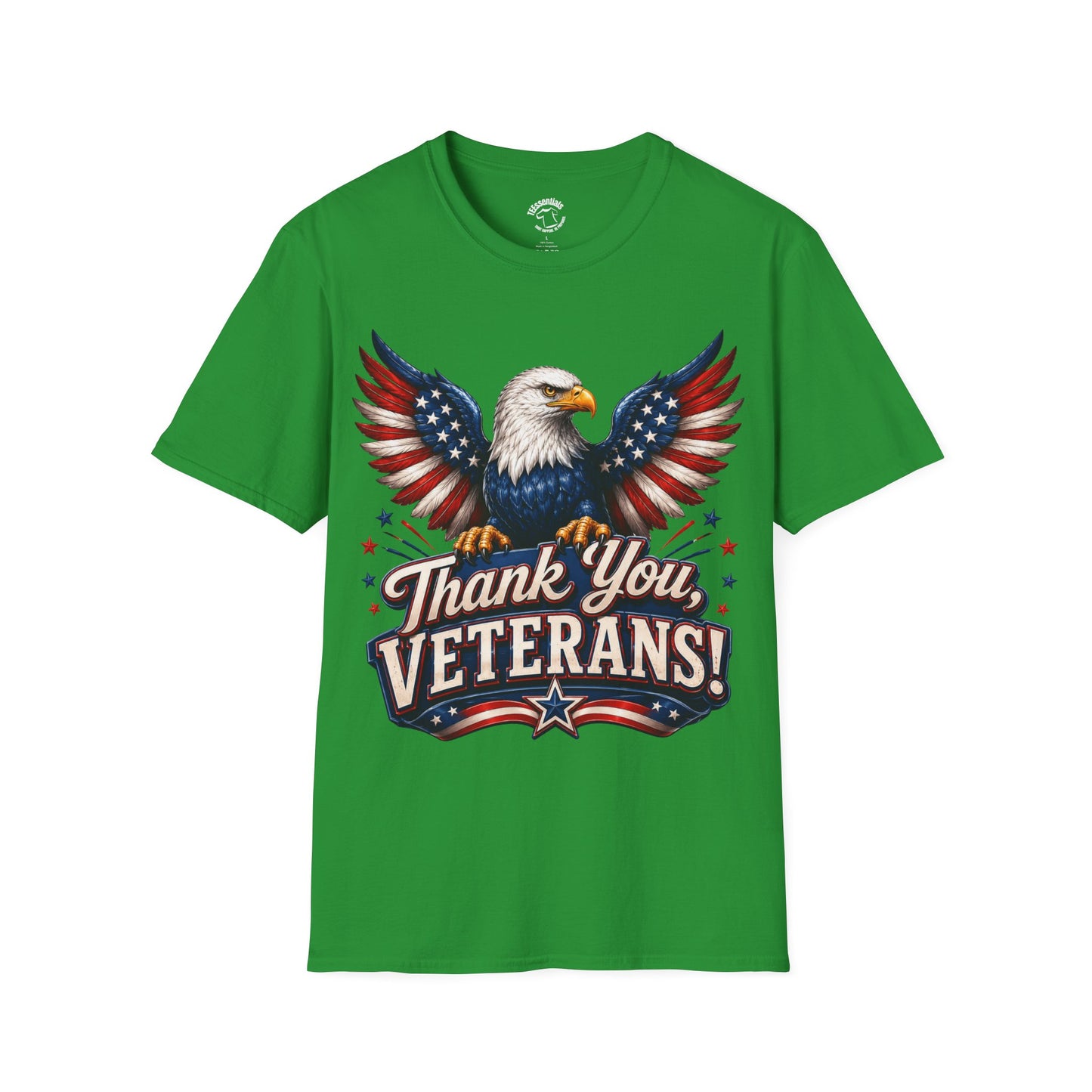 Thank You Veterans T-Shirt — Patriotic Eagle Tribute Tee