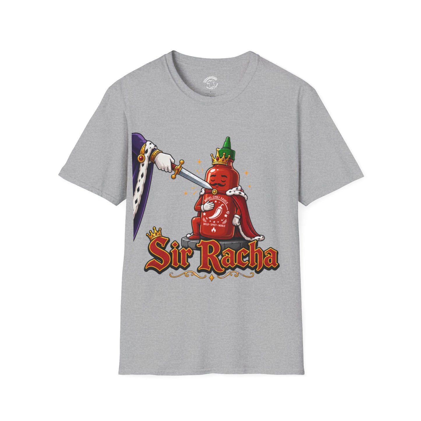Sir Racha Hot Sauce T-Shirt — Funny Knight Graphic Tee