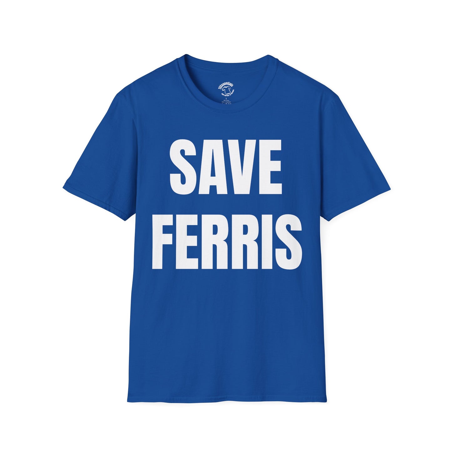 Save Ferris T-Shirt — Retro Movie Quote Graphic Tee