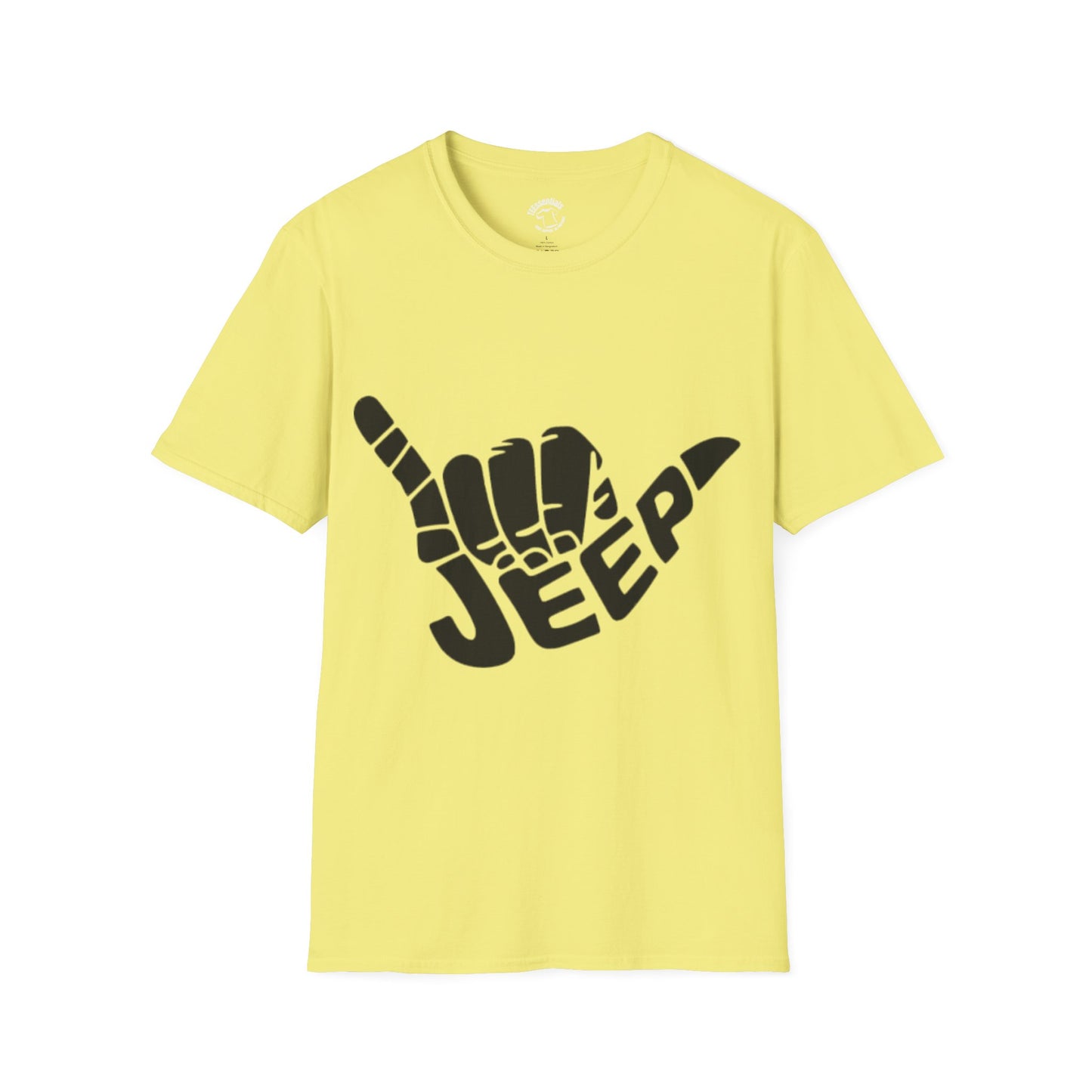 Jeep Shaka T-Shirt — Shaka Hand Logo Jeep Lover Tee