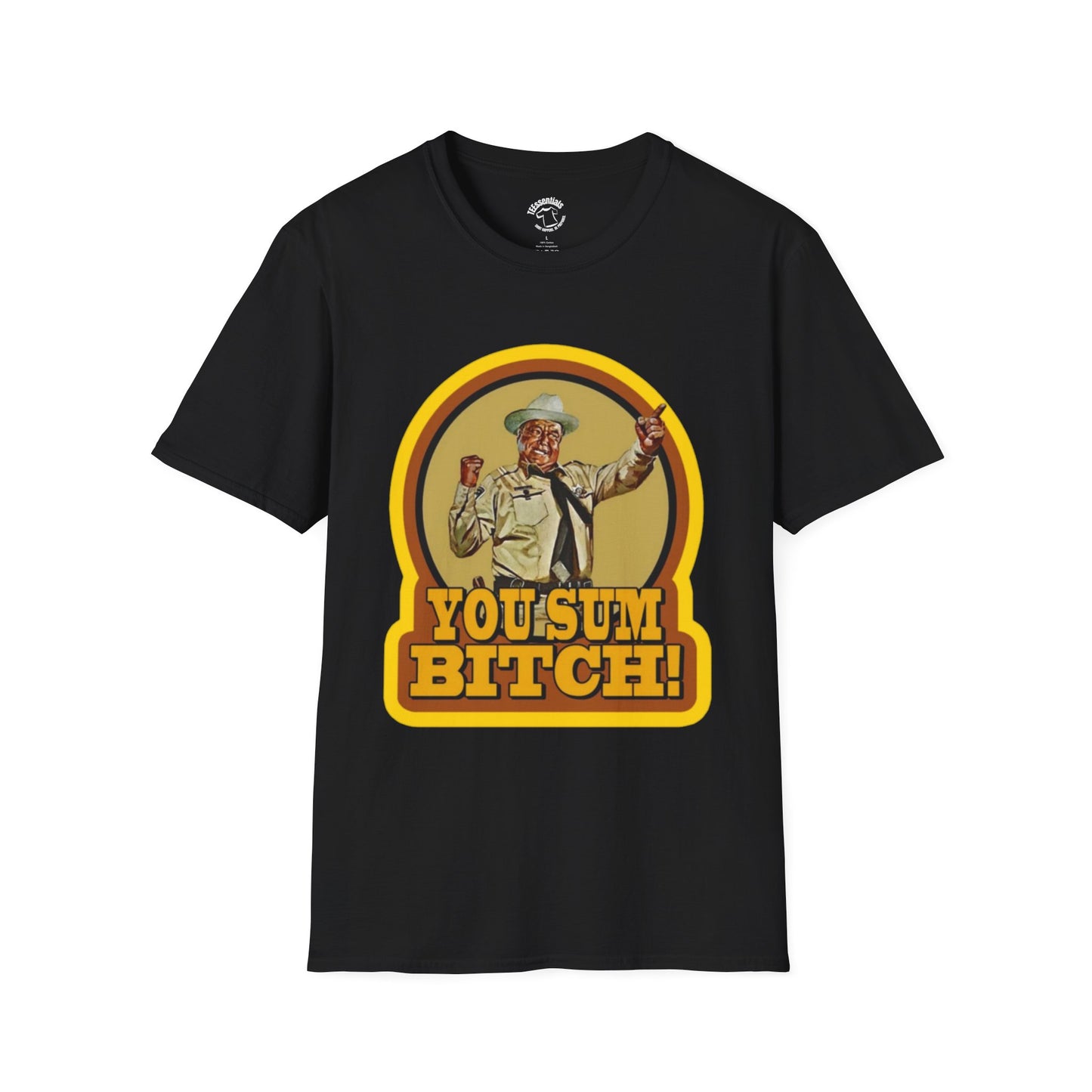 T-Shirt — Retro Smokey and the Bandit 'You Sum Bitch!' Graphic Tee