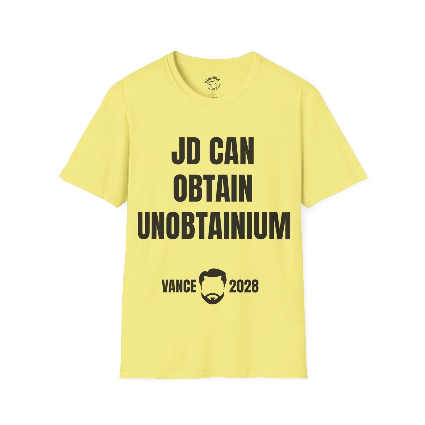 T-Shirt — "JD Can Obtain Unobtainium" Vance 2028 Campaign Tee