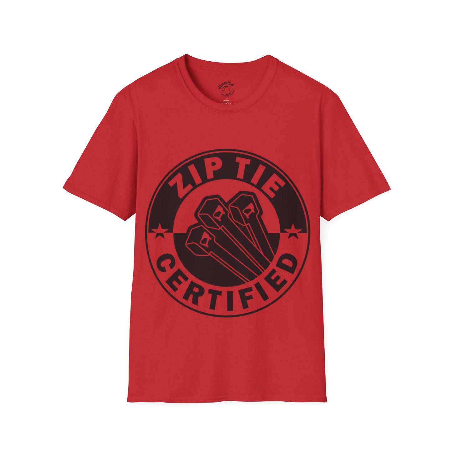 Zip Tie Certified T-Shirt – Funny Mechanic & DIY Tool Shirt