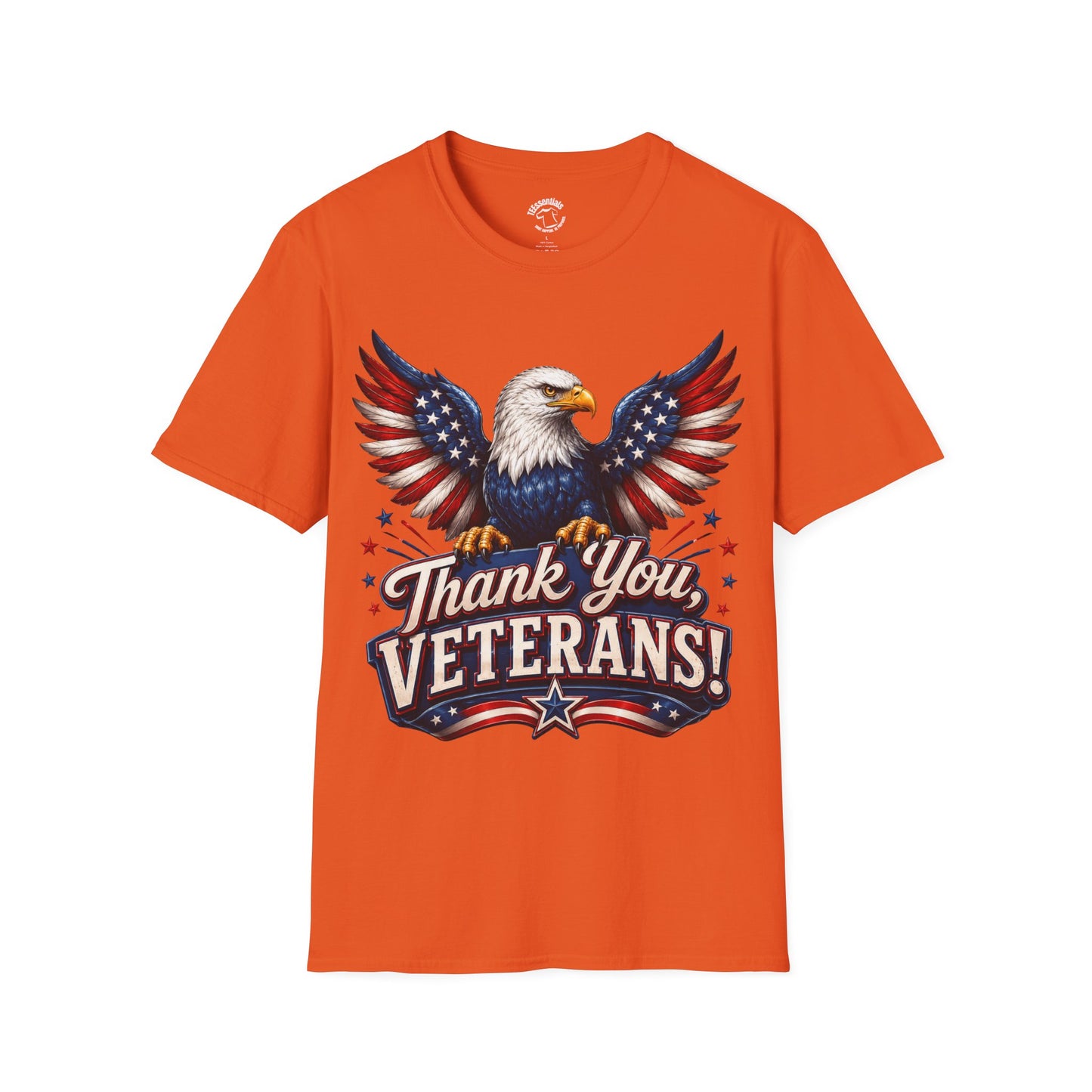 Thank You Veterans T-Shirt — Patriotic Eagle Tribute Tee