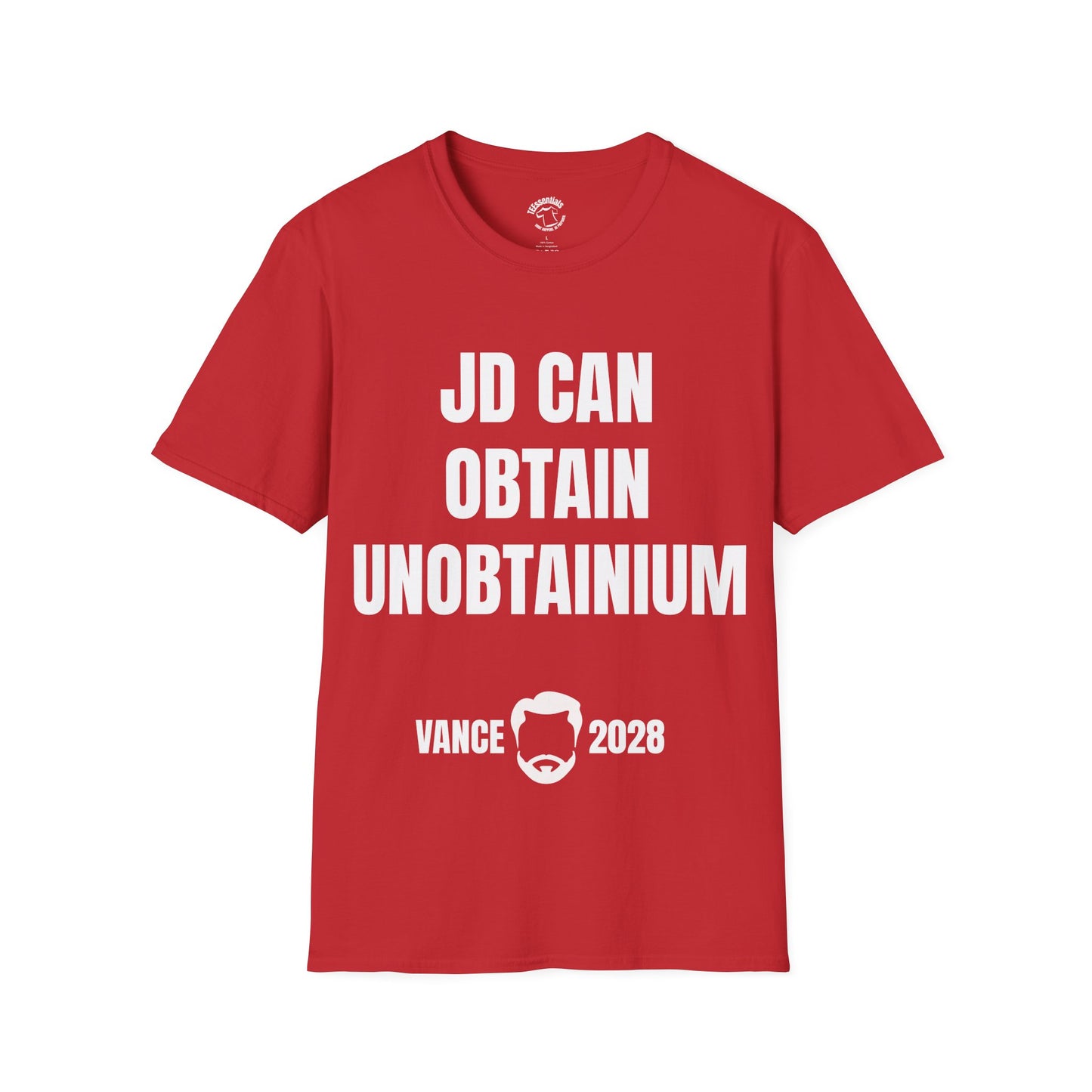 T-Shirt — "JD Can Obtain Unobtainium" Vance 2028 Campaign Tee