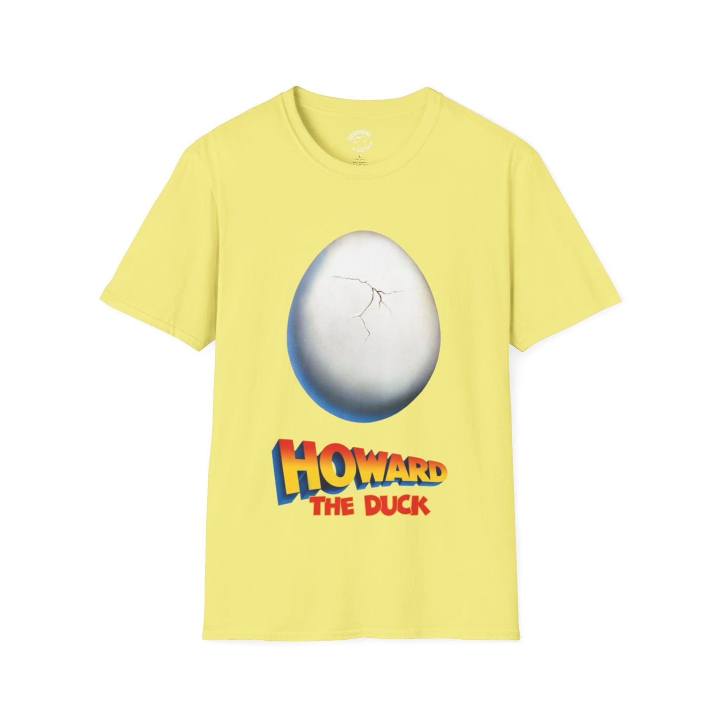 Howard the Duck Egg Graphic T-Shirt — Retro Comic Movie Tee
