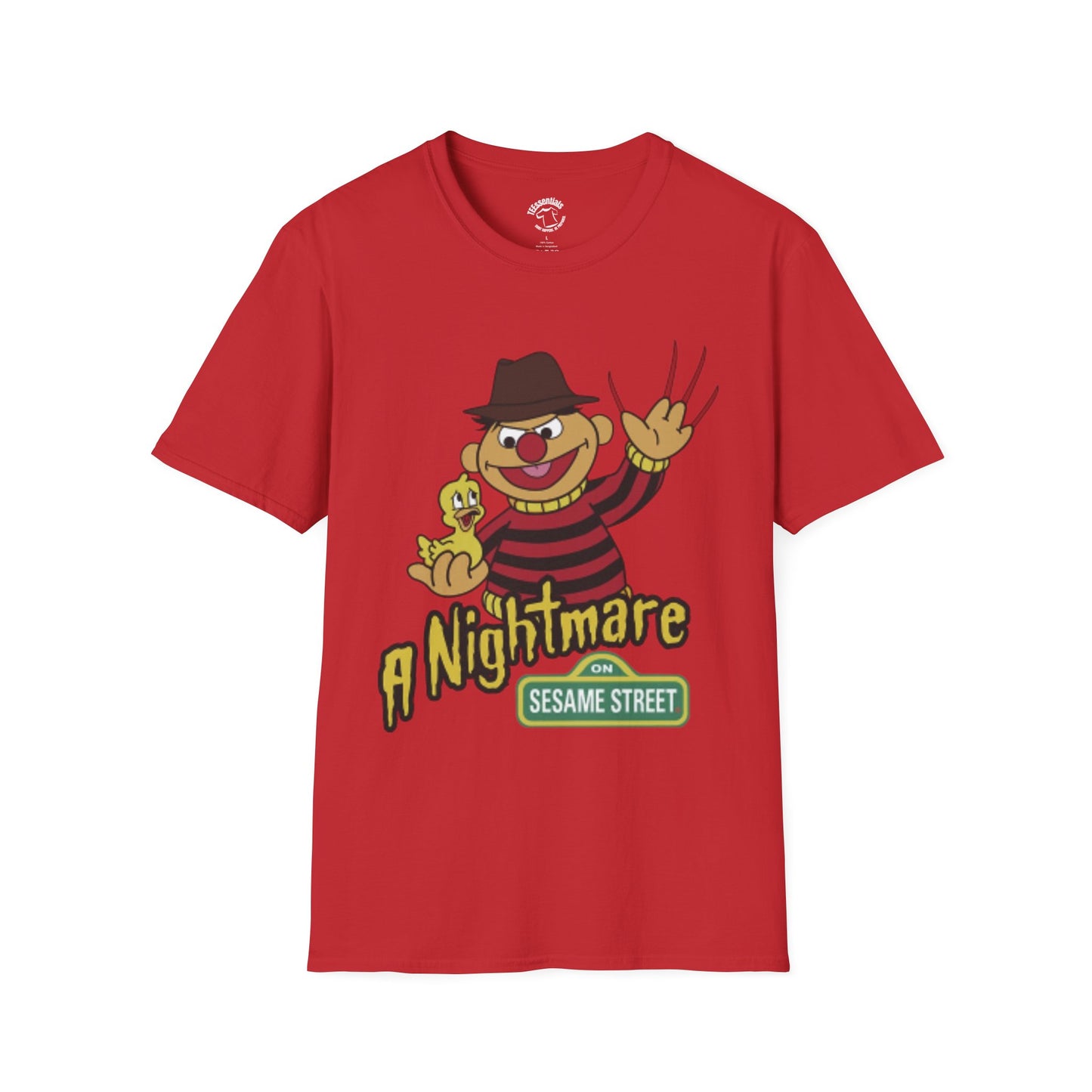 A Nightmare On Sesame Street T-Shirt — Freddy-Style Kids' Horror Tee