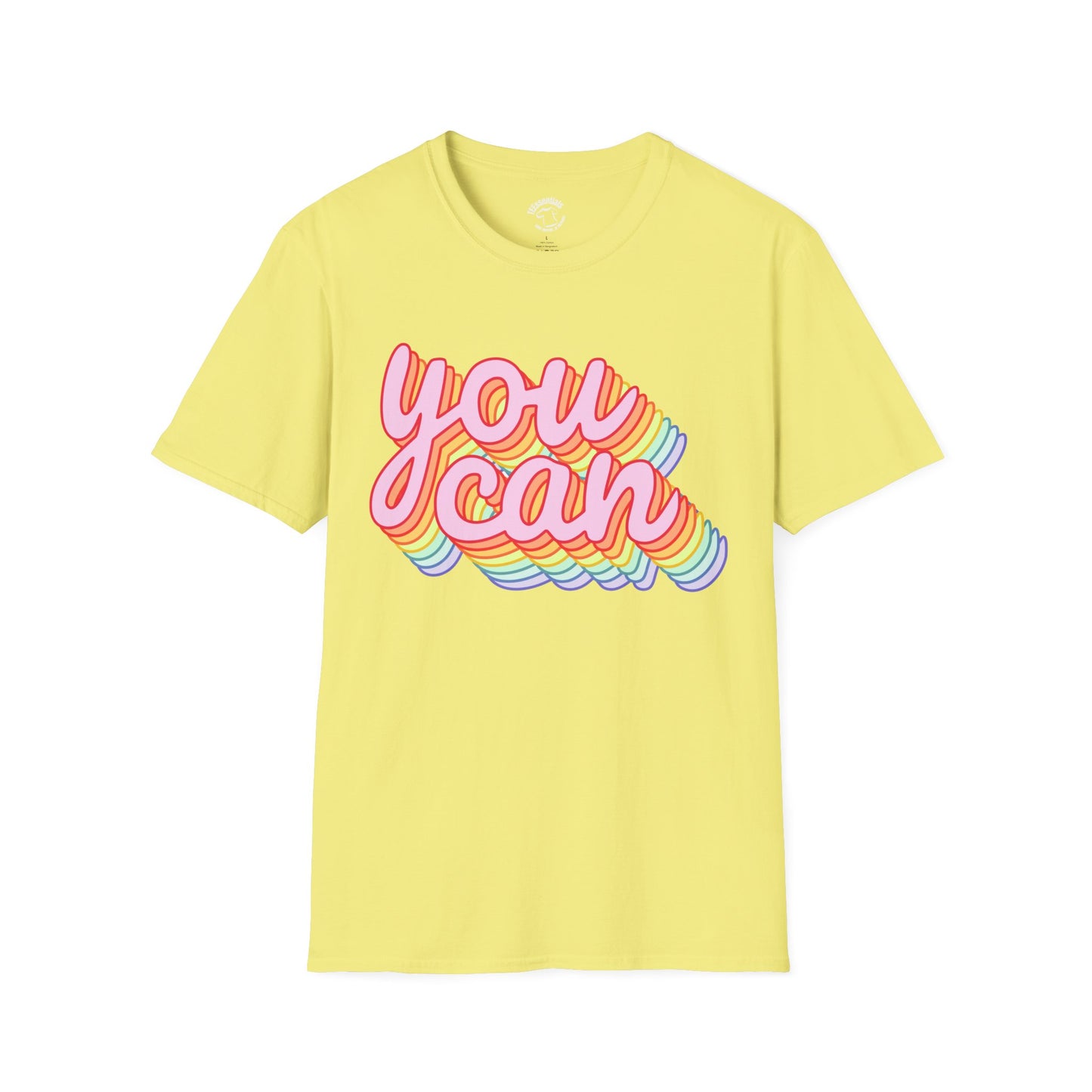 You Can Retro Rainbow T-Shirt