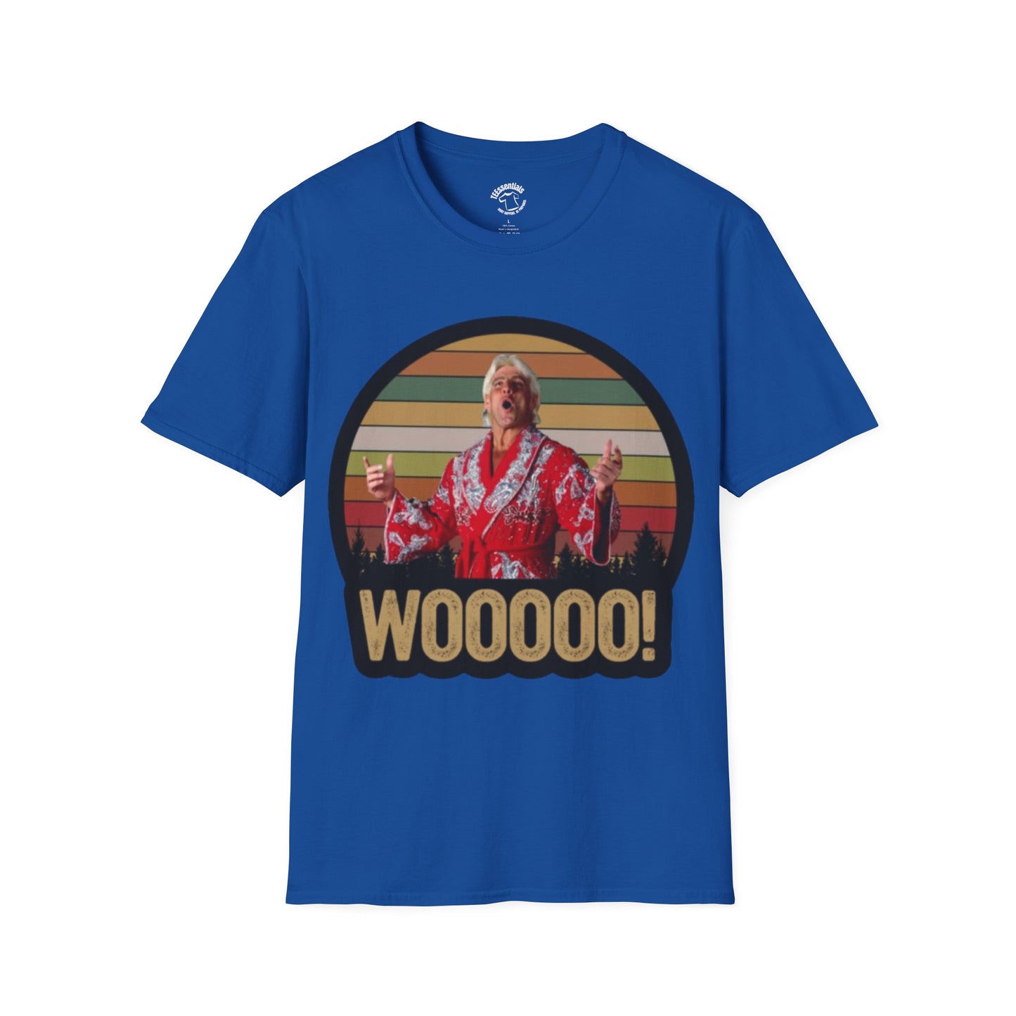 WOOOOO! Retro Wrestling Graphic T-Shirt