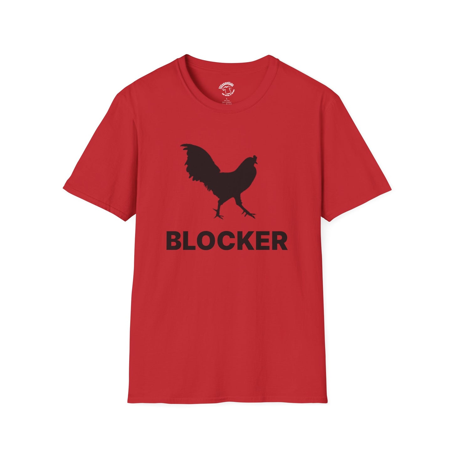 Cock 'BLOCKER' T-Shirt — Funny Farm & Gardener Shirt ;)