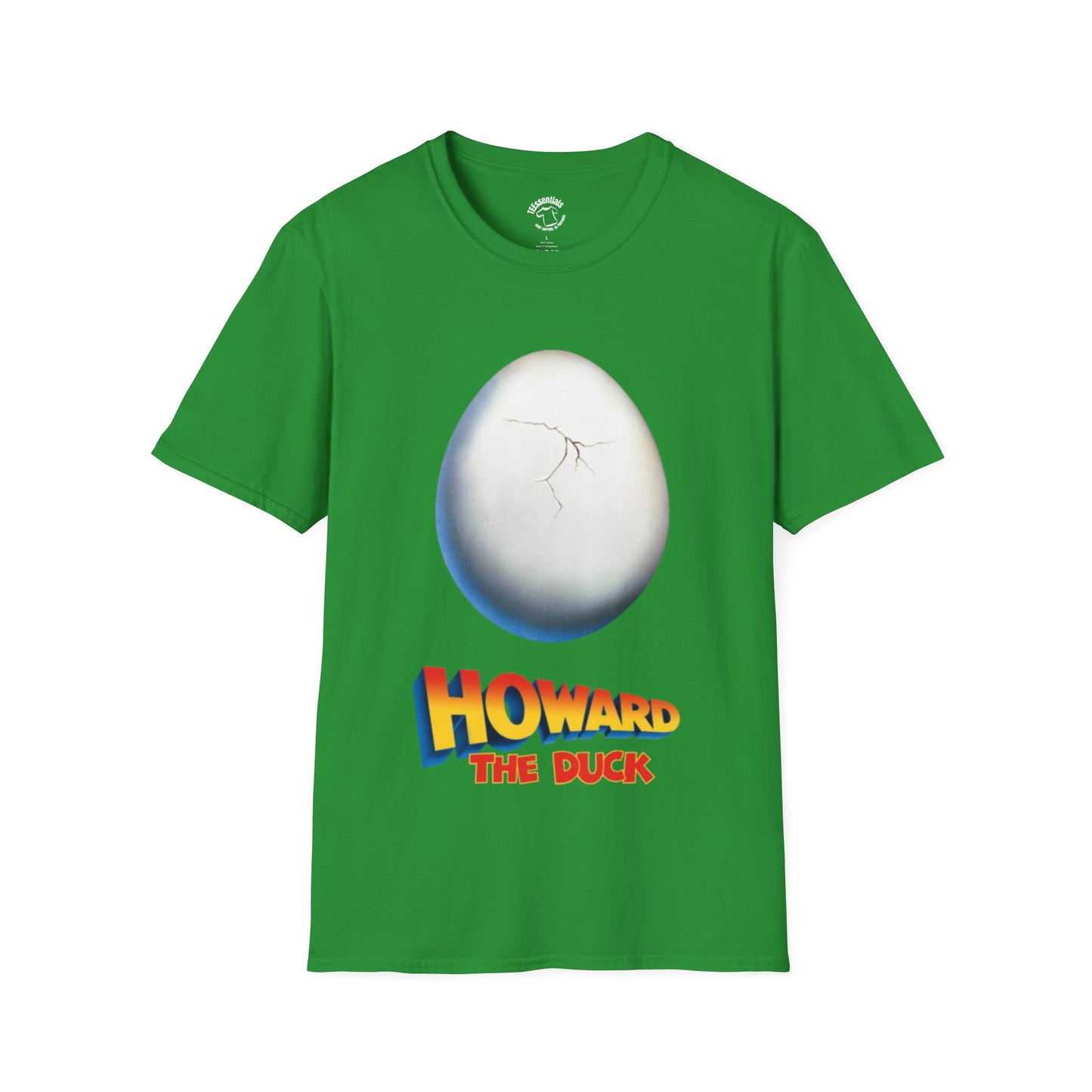 Howard the Duck Egg Graphic T-Shirt — Retro Comic Movie Tee