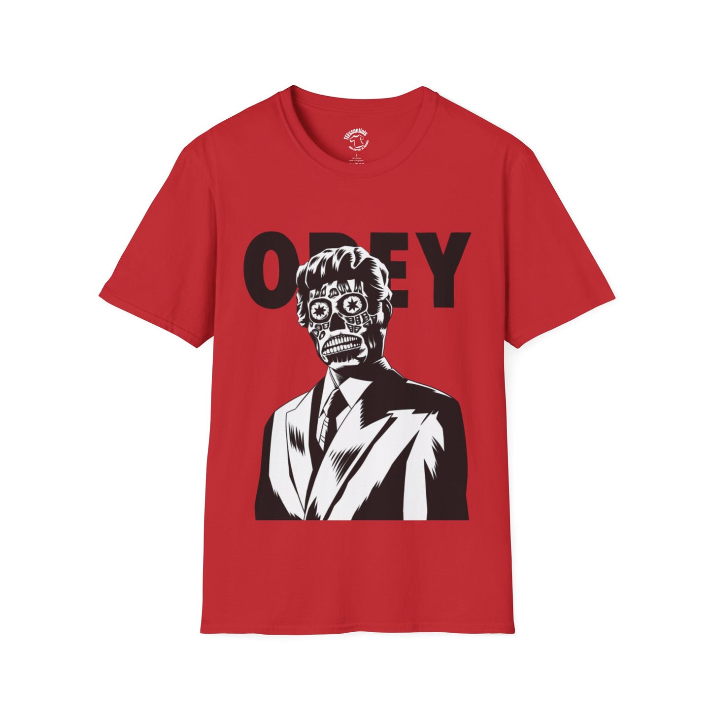 Obey Face Graphic T-Shirt — Retro Sci‑Fi Streetwear