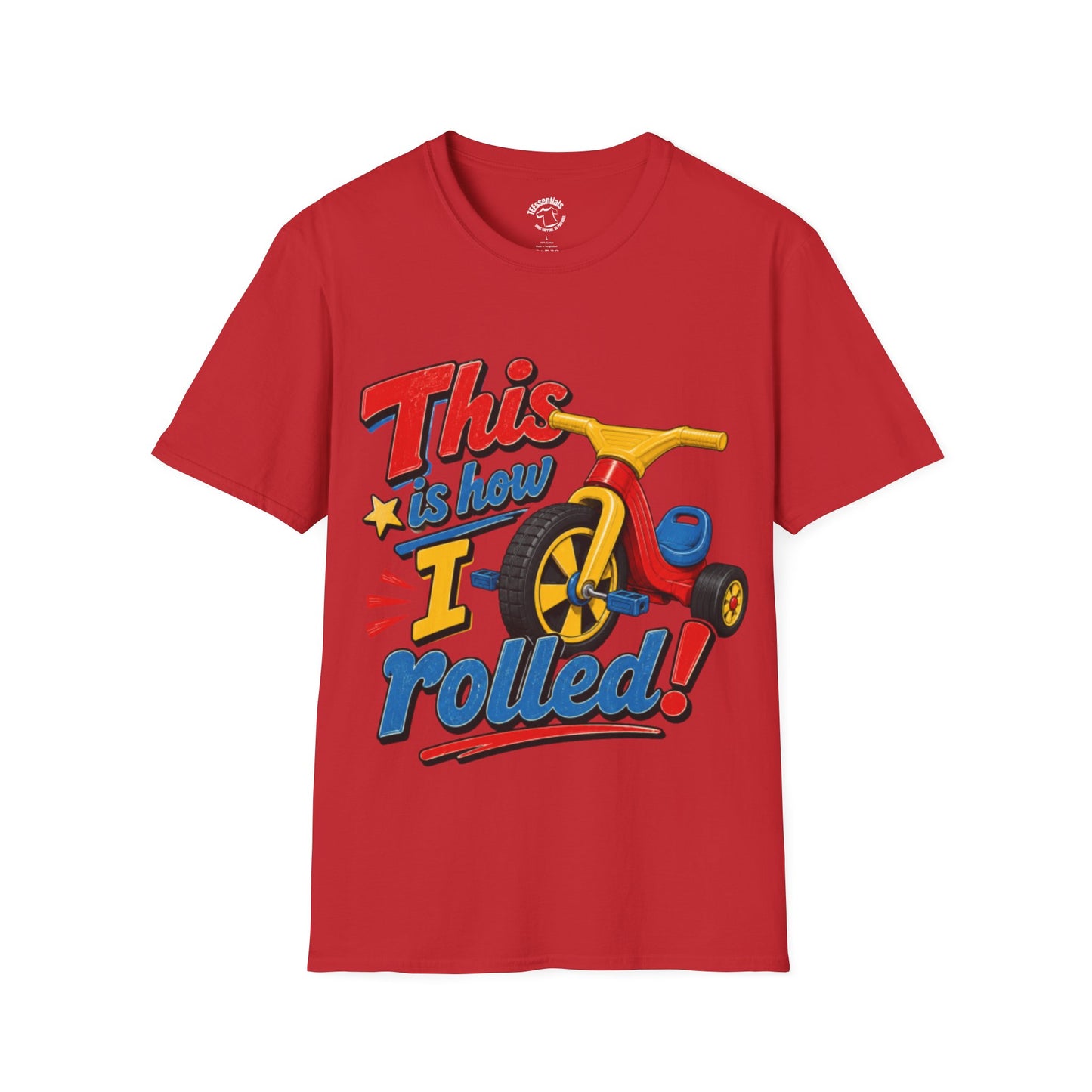 This Is How I Rolled T-Shirt – Retro Big Wheel Graphic Tee