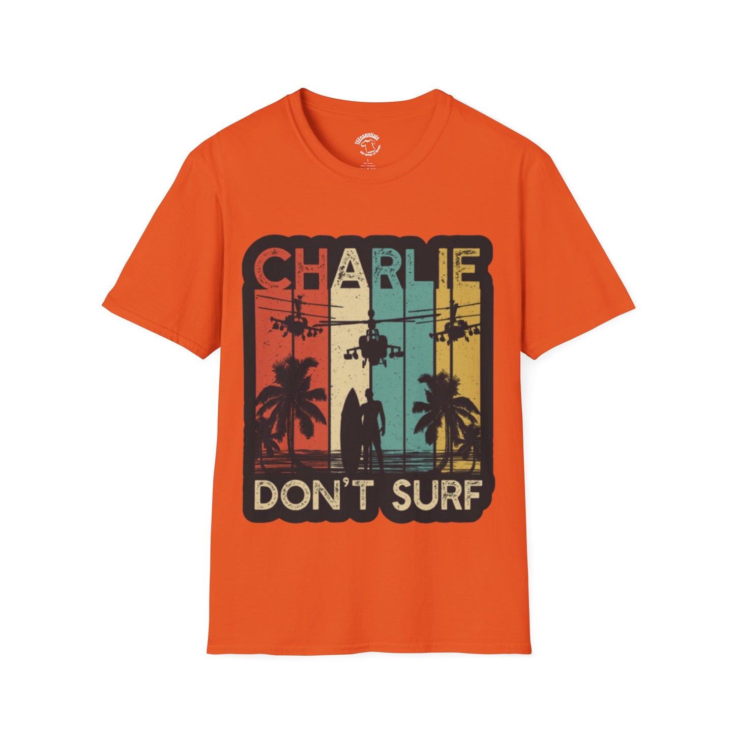 Charlie Don't Surf Retro Surfing T-Shirt