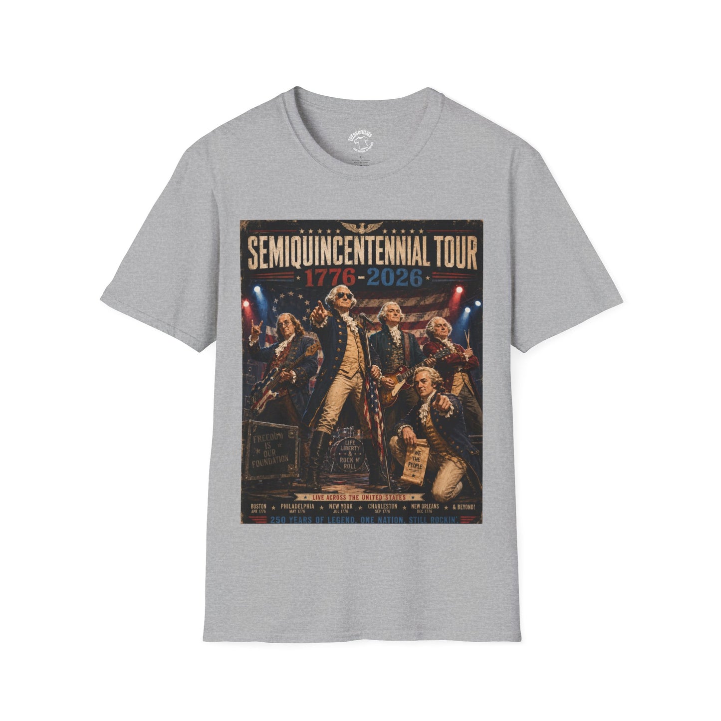 Founding Fathers Semiquincentennial Tour 1776–2026 T‑Shirt
