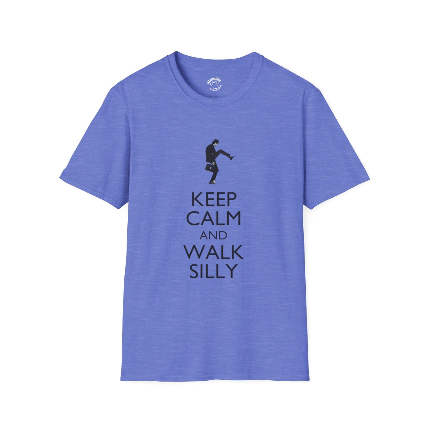 Keep Calm and Walk Silly T-Shirt — Funny Python Tee