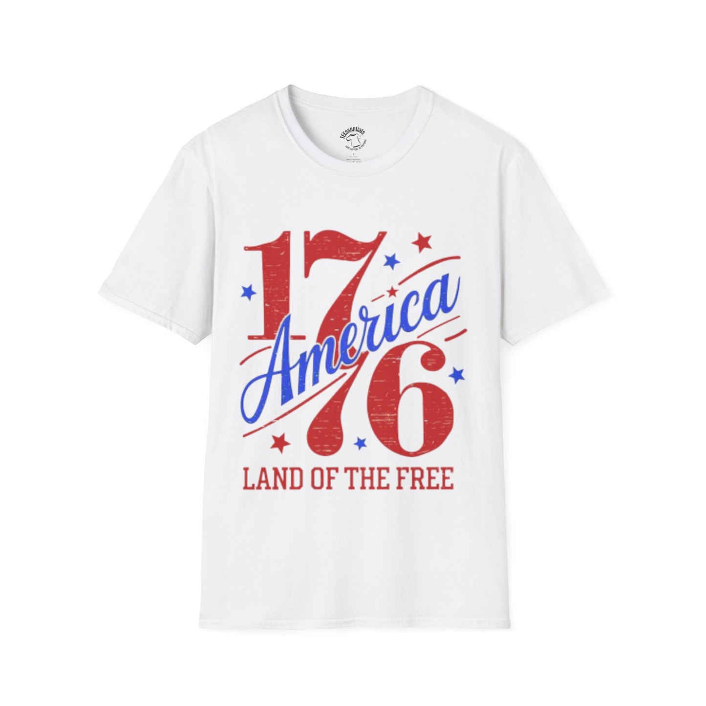 1776 America T-Shirt – "Land of the Free" Patriotic 4th of July Tee