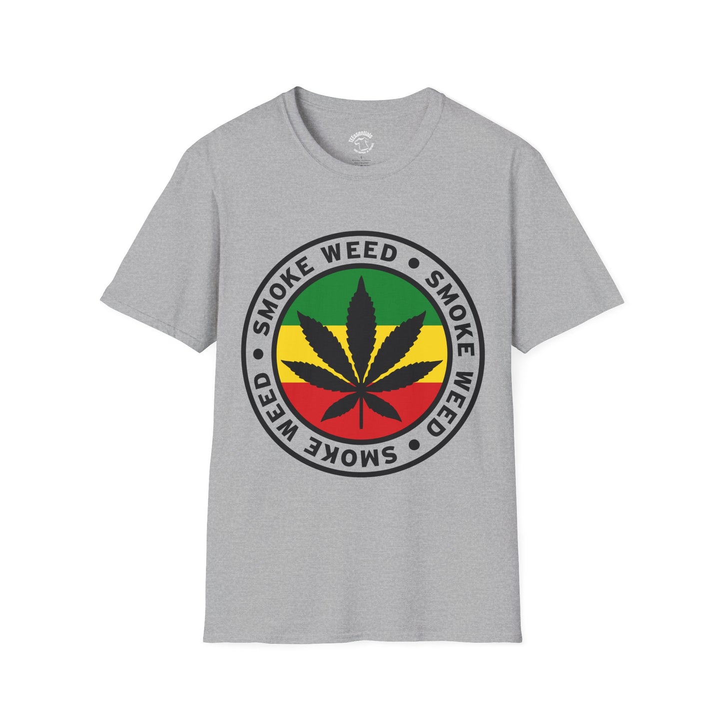 Leaf 'Smoke Weed' Graphic T-Shirt – Cannabis Festival Tee