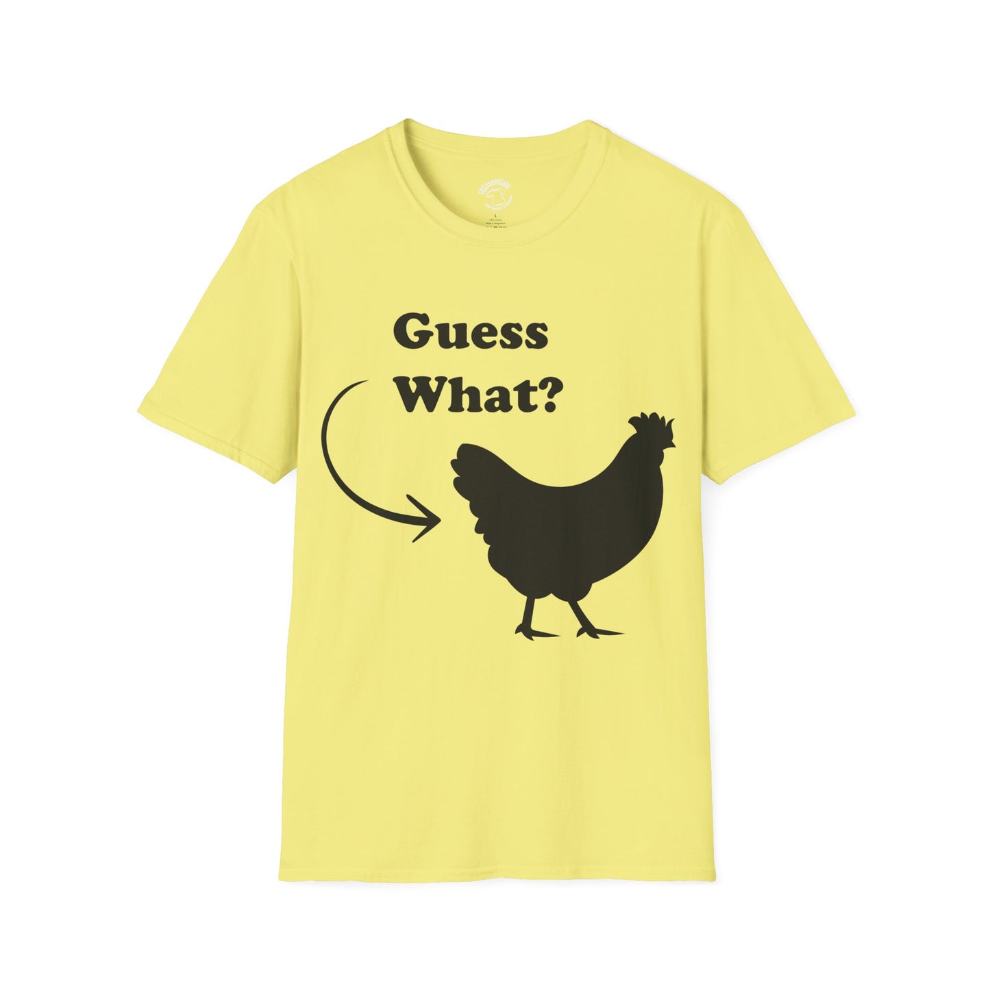 Guess What? Chicken Butt Graphic T-Shirt