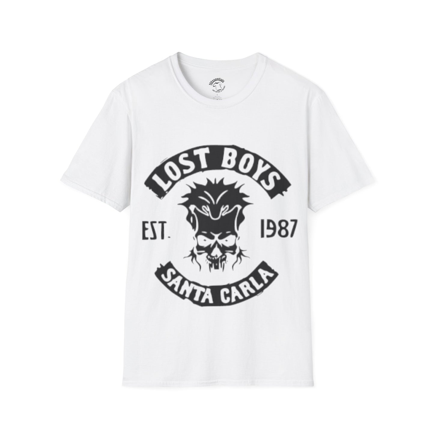 Lost Boys Santa Carla T-Shirt — Retro Skull Graphic Tee (Est. 1987)