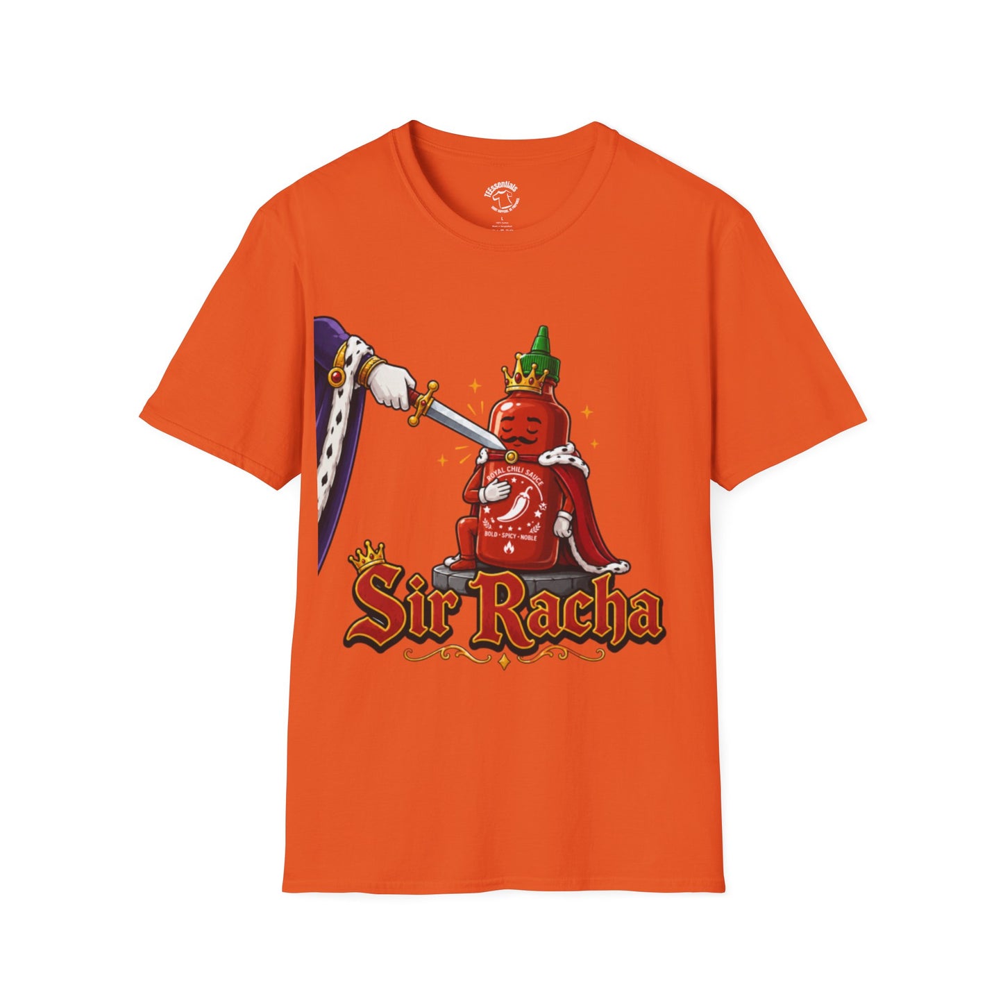 Sir Racha Hot Sauce T-Shirt — Funny Knight Graphic Tee