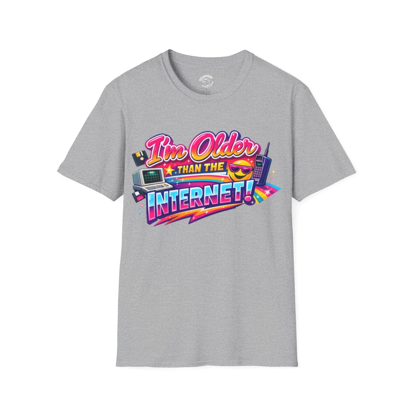 I'm Older Than the Internet T-Shirt – Retro Vintage Humor Tee