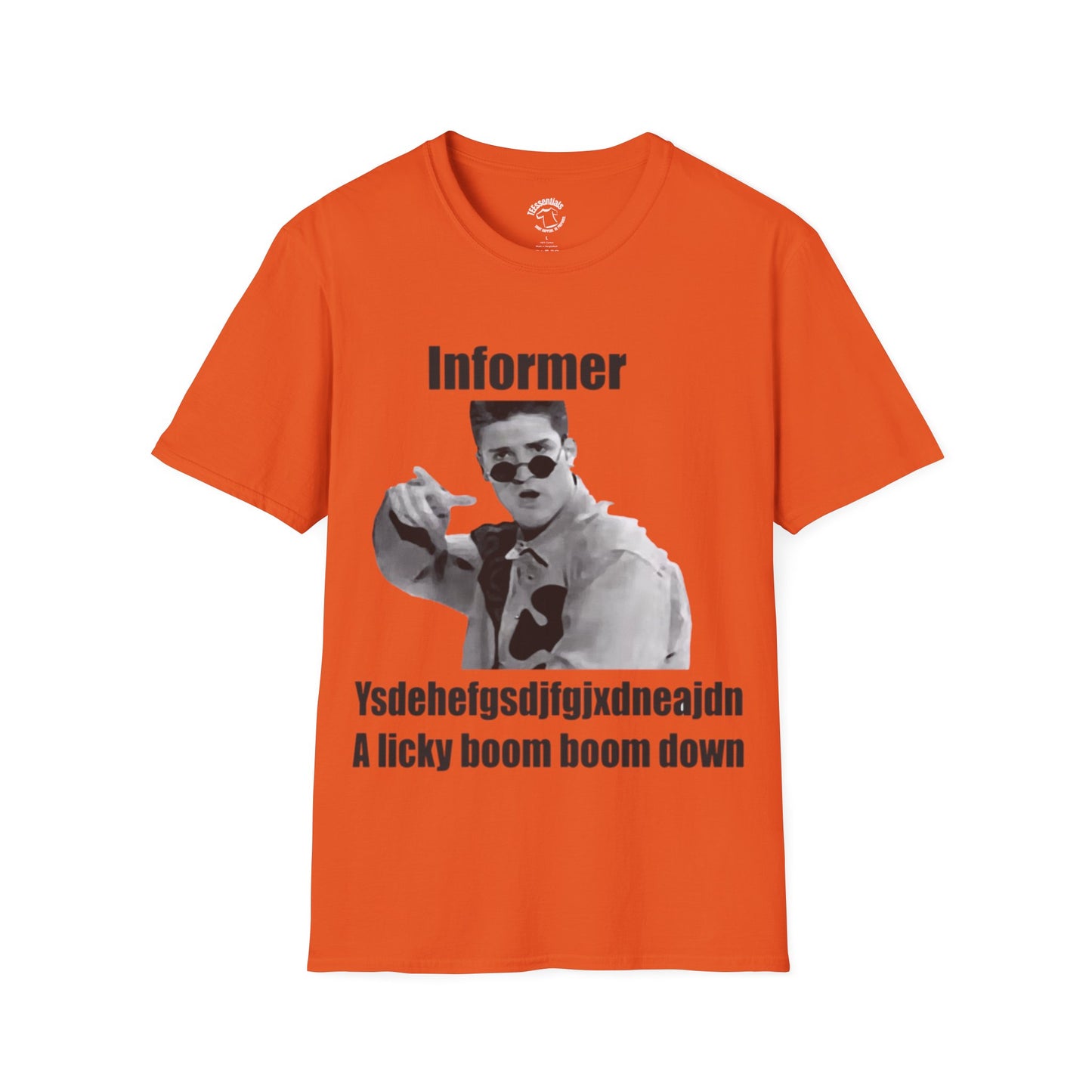Informer Graphic T‑Shirt — Retro Meme Tee
