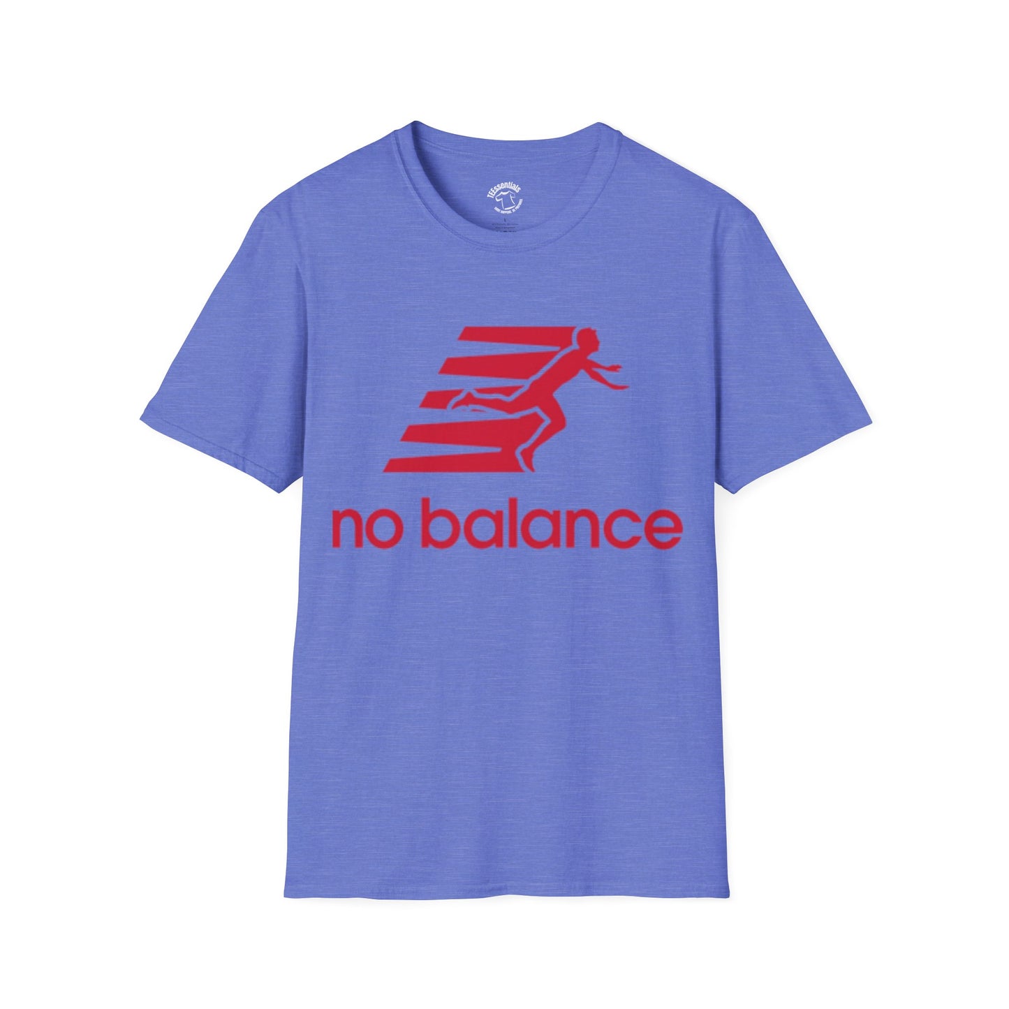 No Balance Graphic Tee — Funny Running/Clumsy Athlete Shirt