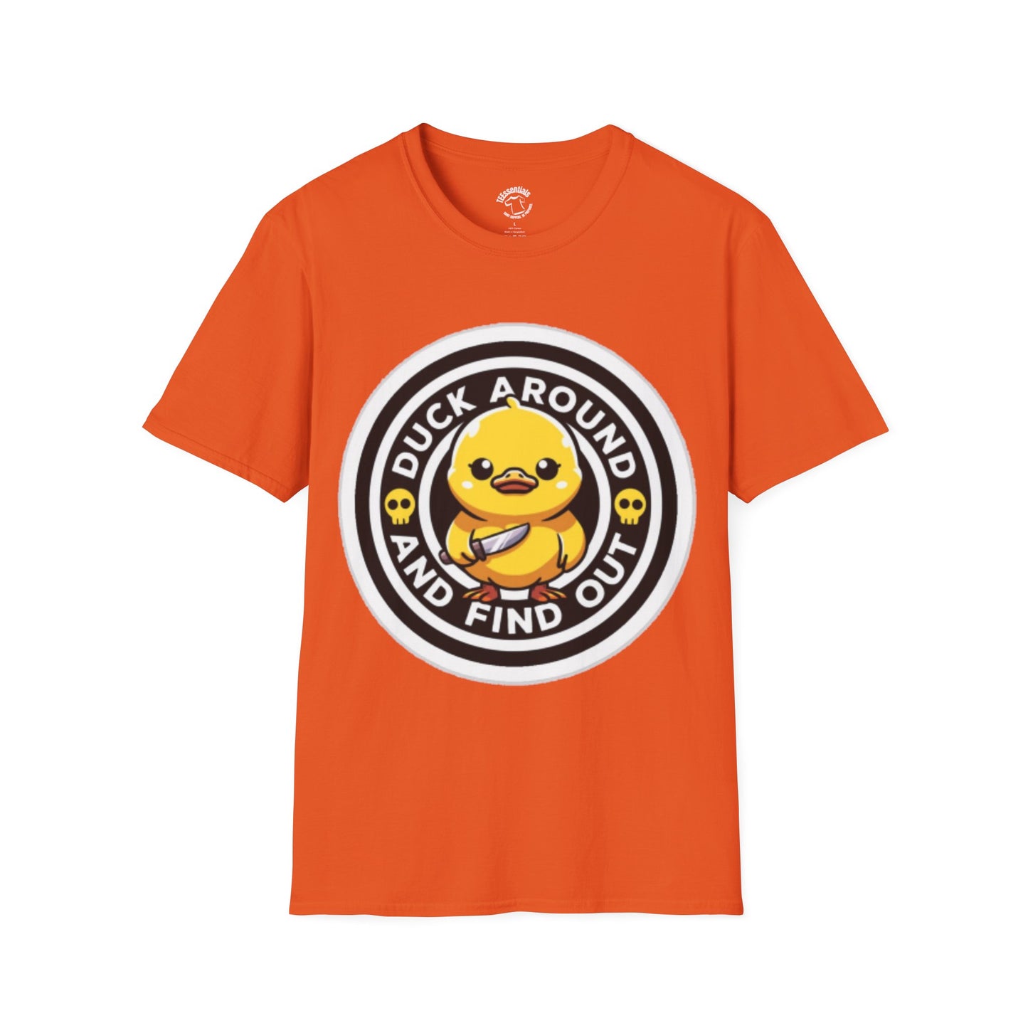 Duck Around and Find Out T-Shirt — Cute Angry Rubber Duck Jeep Graphic Tee