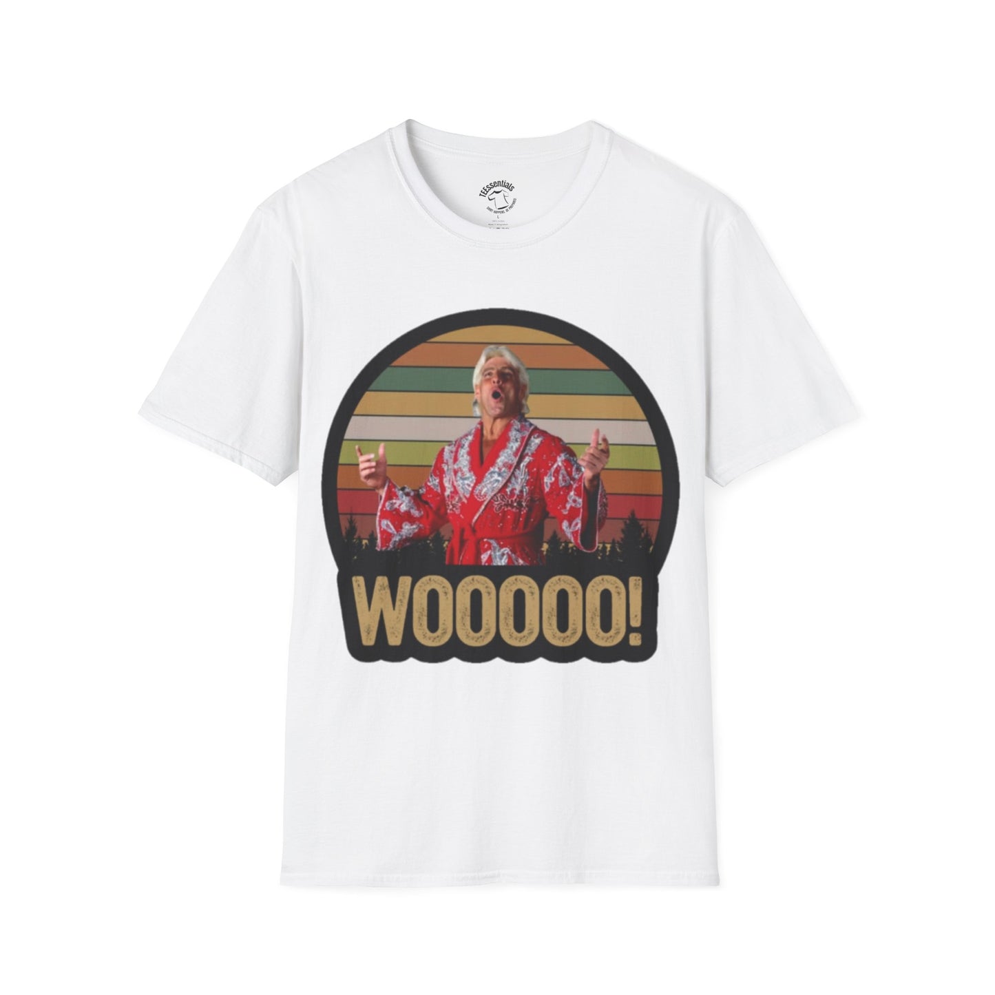 WOOOOO! Retro Wrestling Graphic T-Shirt