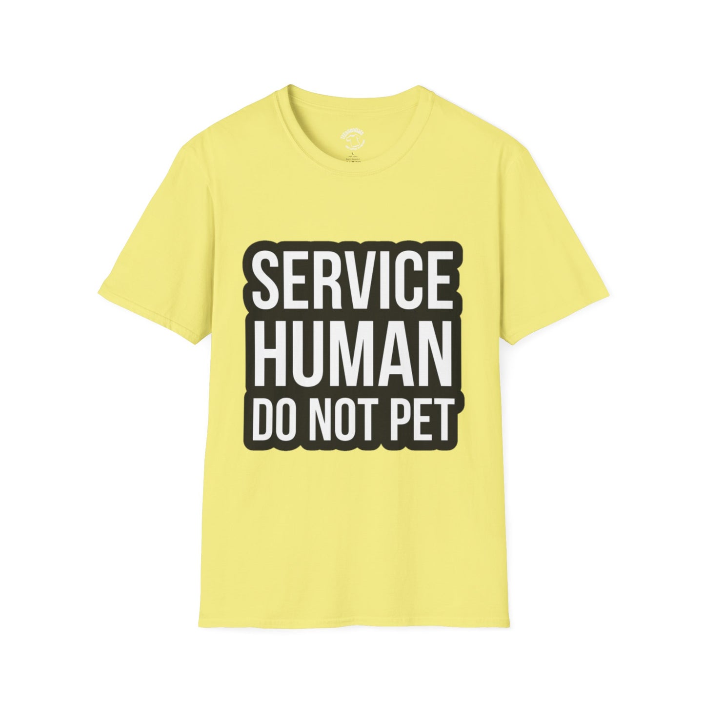 Service Human Do Not Pet T-Shirt
