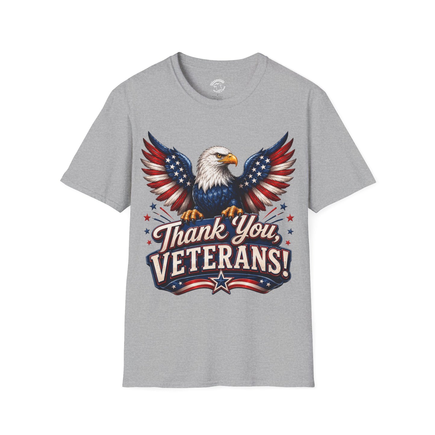 Thank You Veterans T-Shirt — Patriotic Eagle Tribute Tee