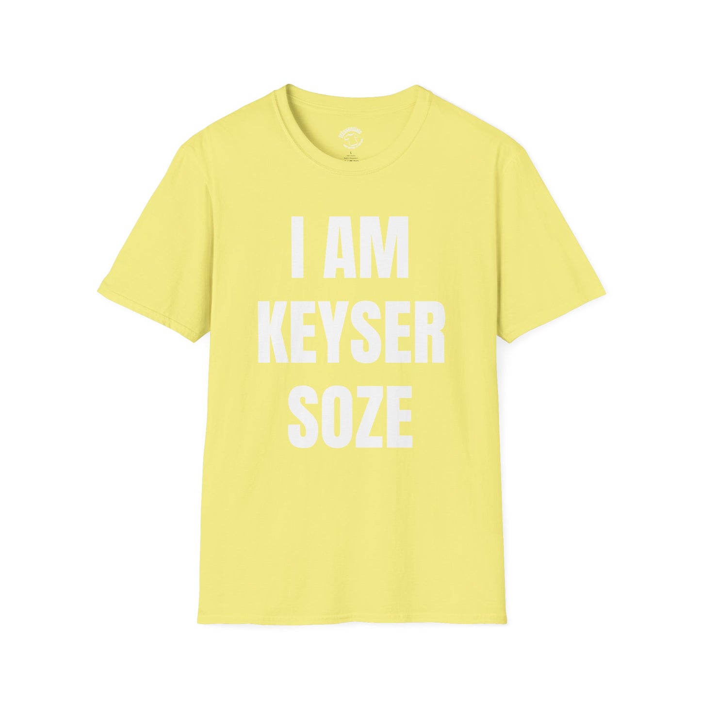 I Am Keyser Soze T-Shirt — Bold Movie Quote Graphic Tee
