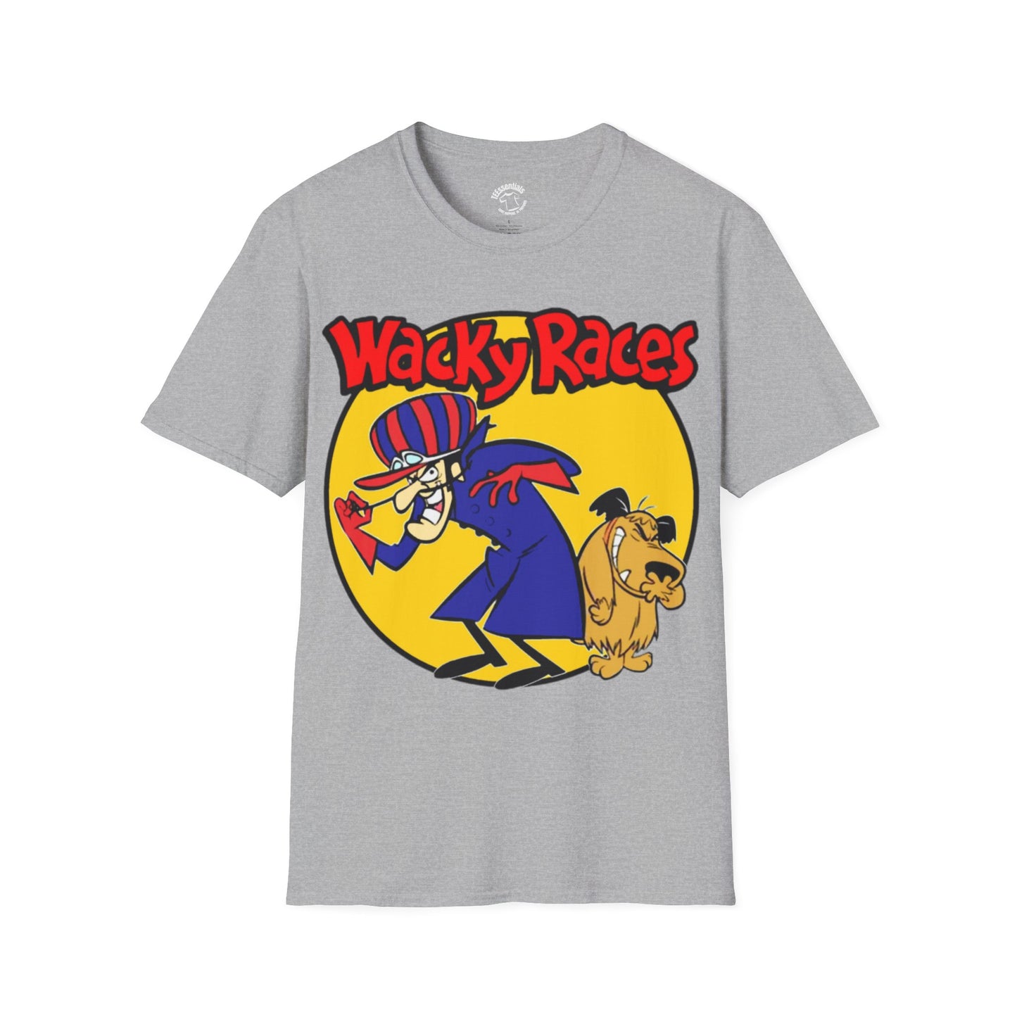 Wacky Races Vintage Cartoon T-Shirt — Dick Dastardly & Muttley Retro Tee