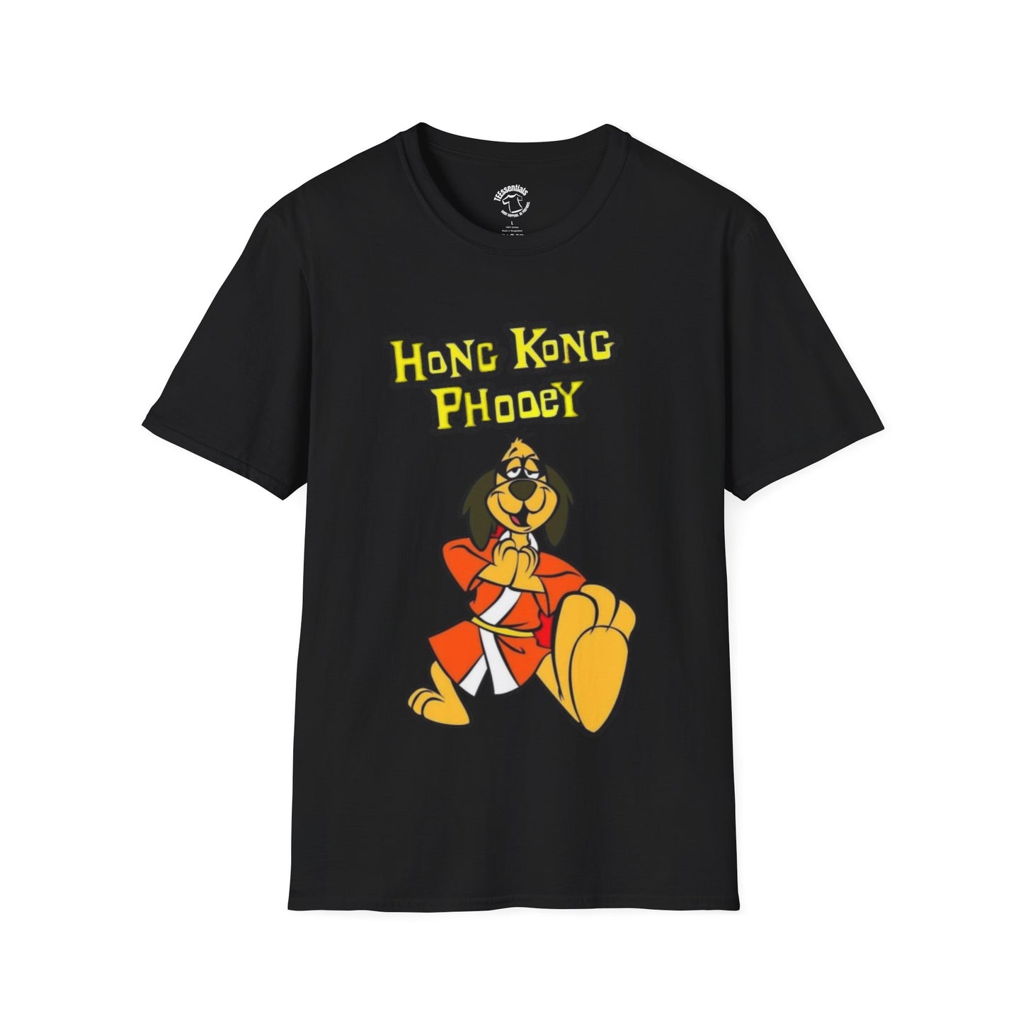 Hong Kong Phooey Graphic T-Shirt — Retro Cartoon Dog Tee