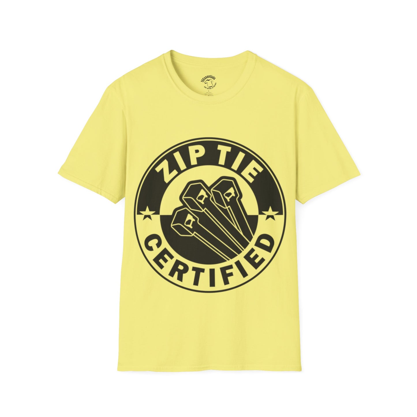Zip Tie Certified T-Shirt – Funny Mechanic & DIY Tool Shirt