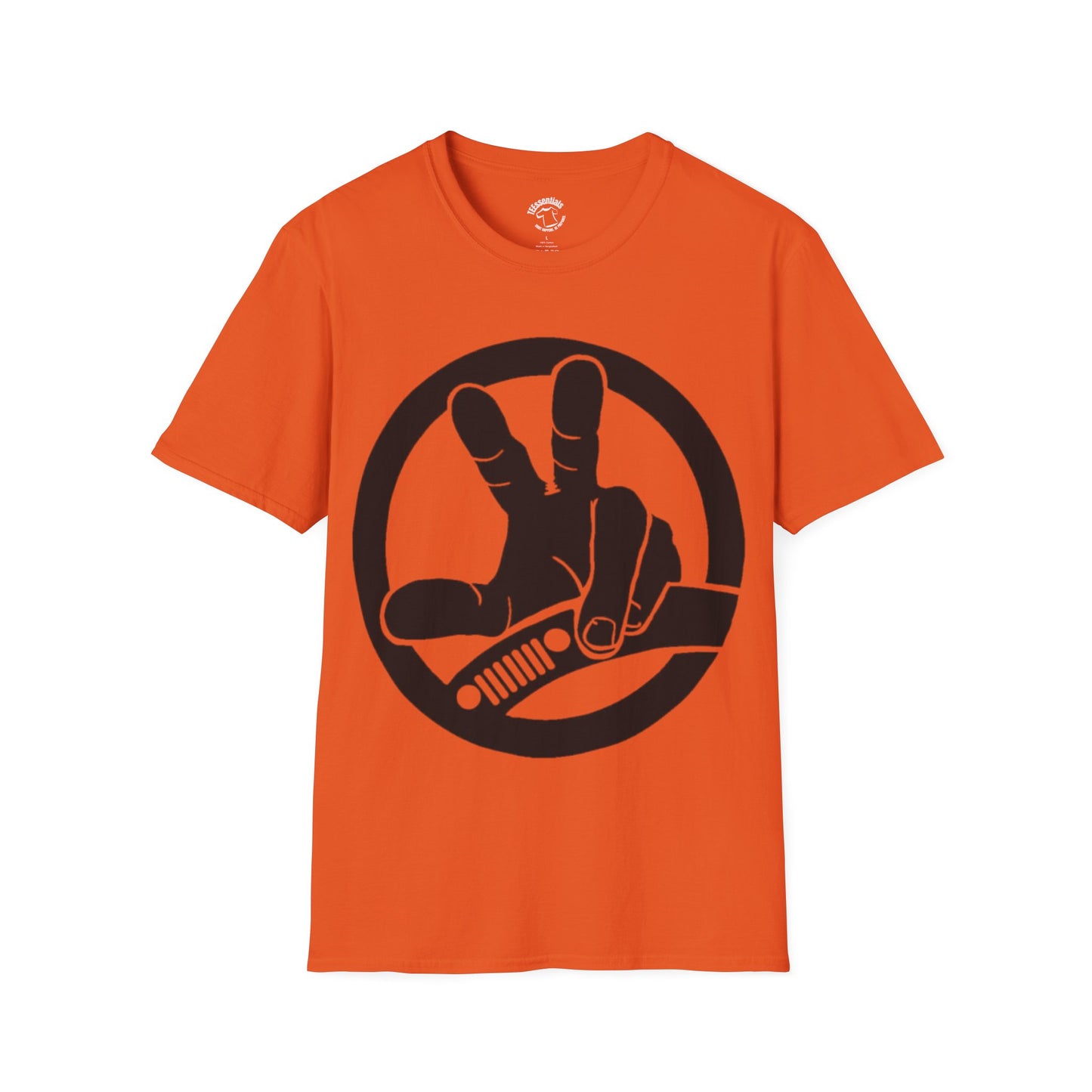 Jeep Wave Graphic T-Shirt — Unisex Softstyle Tee